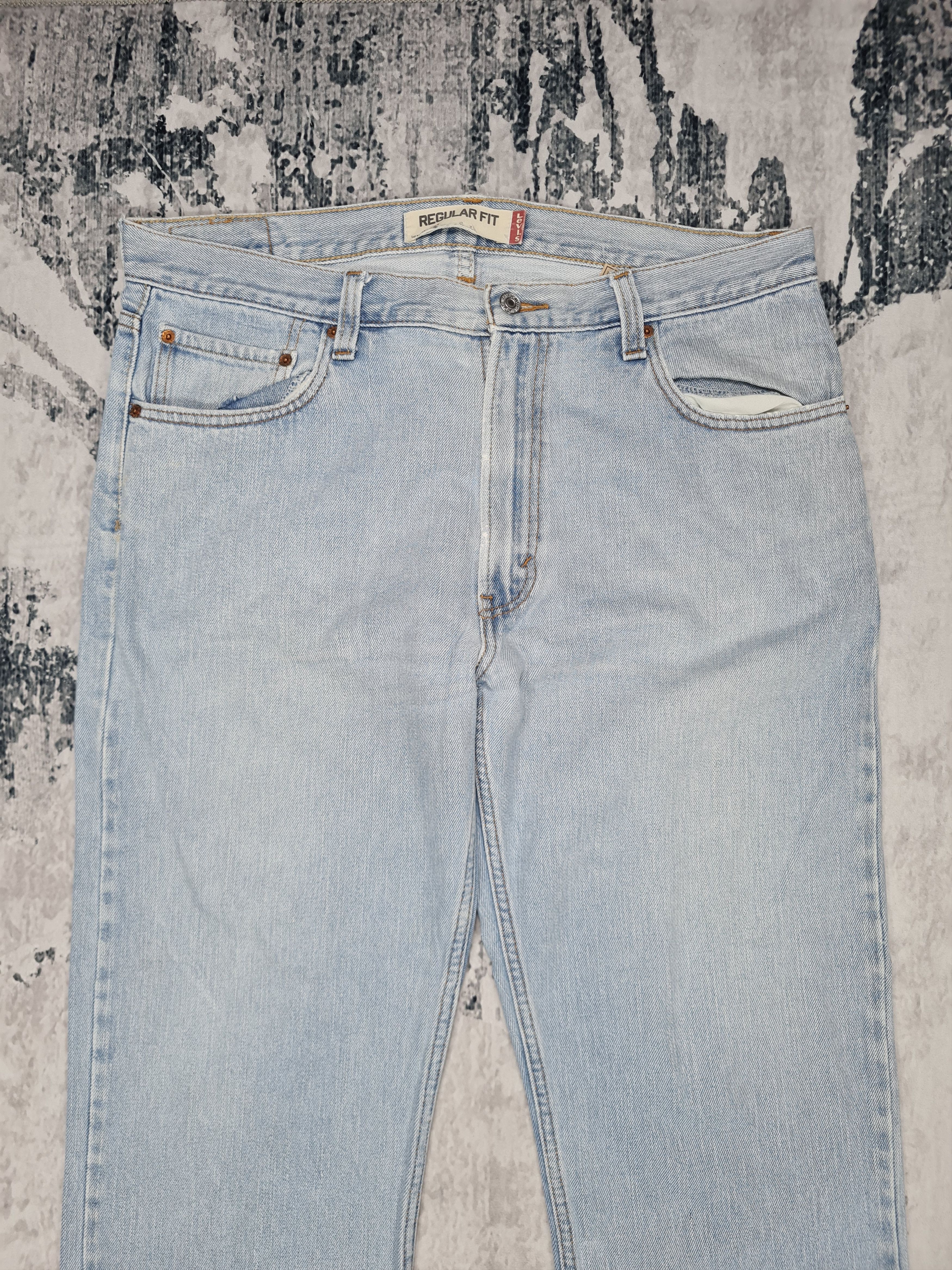 Levi's Vintage LEVIS 505 Light Wash Faded Size 38X28.5 Jeans L0209 Size US 38 / EU 54 - 4 Thumbnail