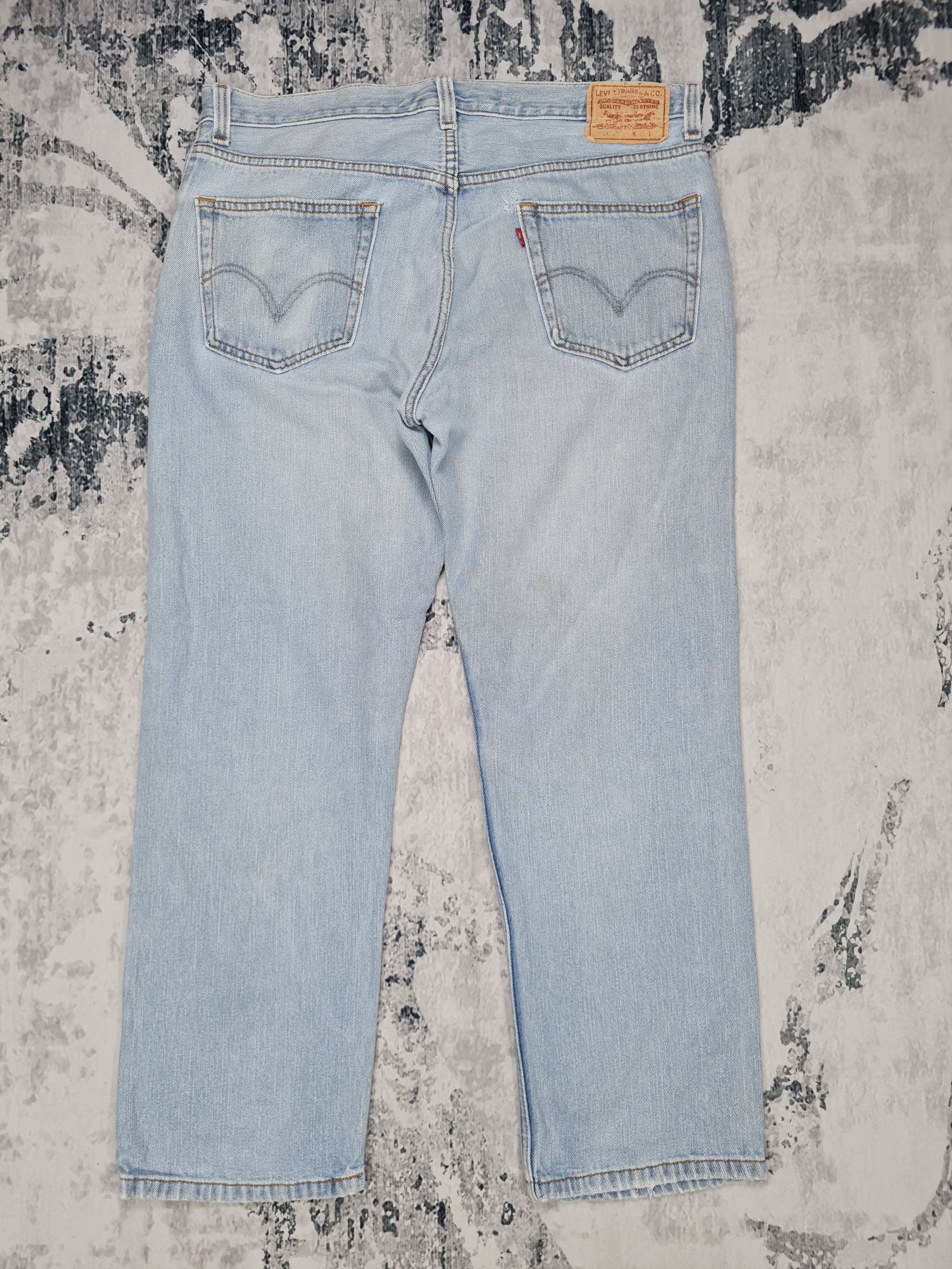 Levi's Vintage LEVIS 505 Light Wash Faded Size 38X28.5 Jeans L0209 Size US 38 / EU 54 - 2 Thumbnail