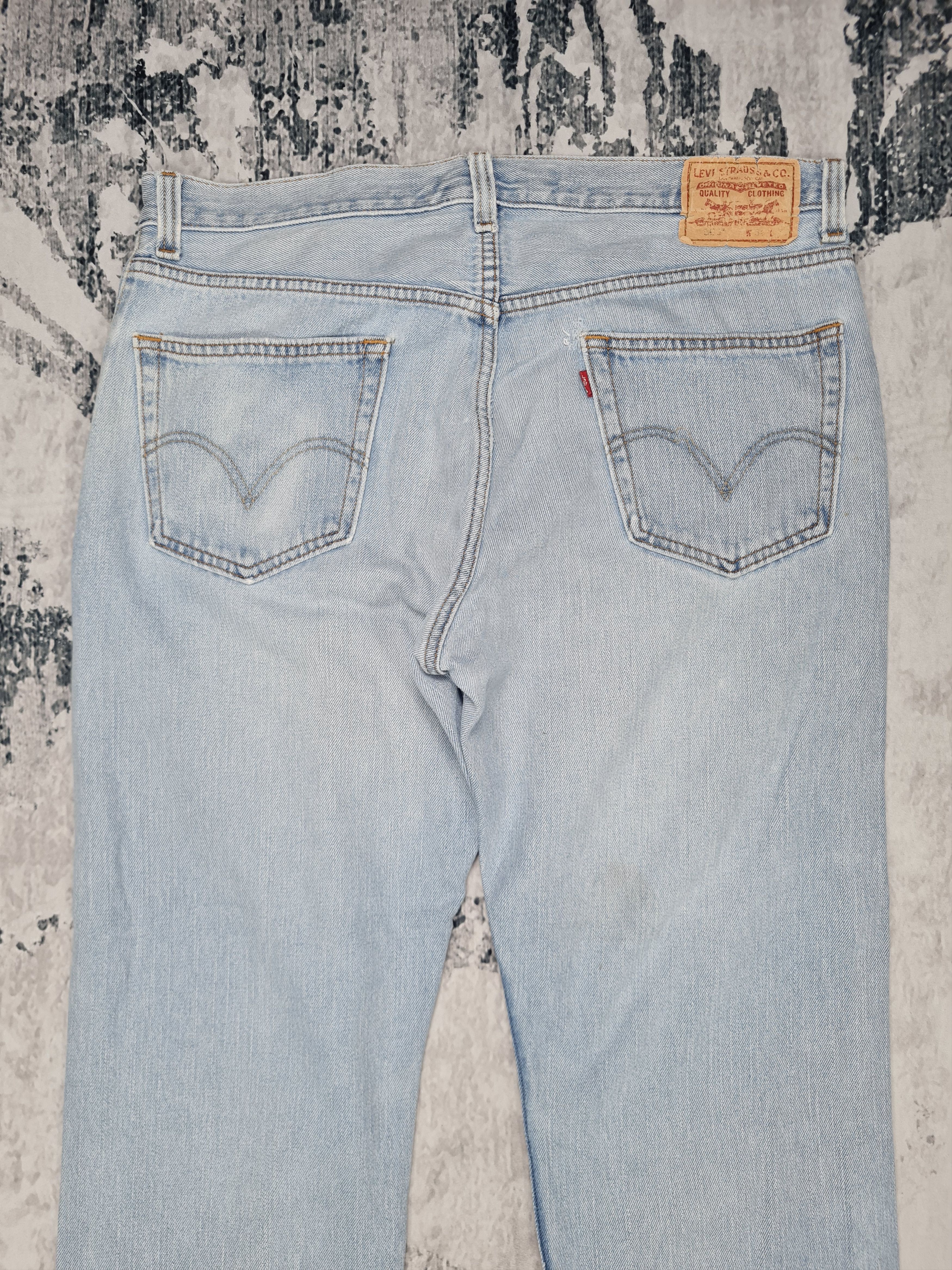 Levi's Vintage LEVIS 505 Light Wash Faded Size 38X28.5 Jeans L0209 Size US 38 / EU 54 - 5 Thumbnail