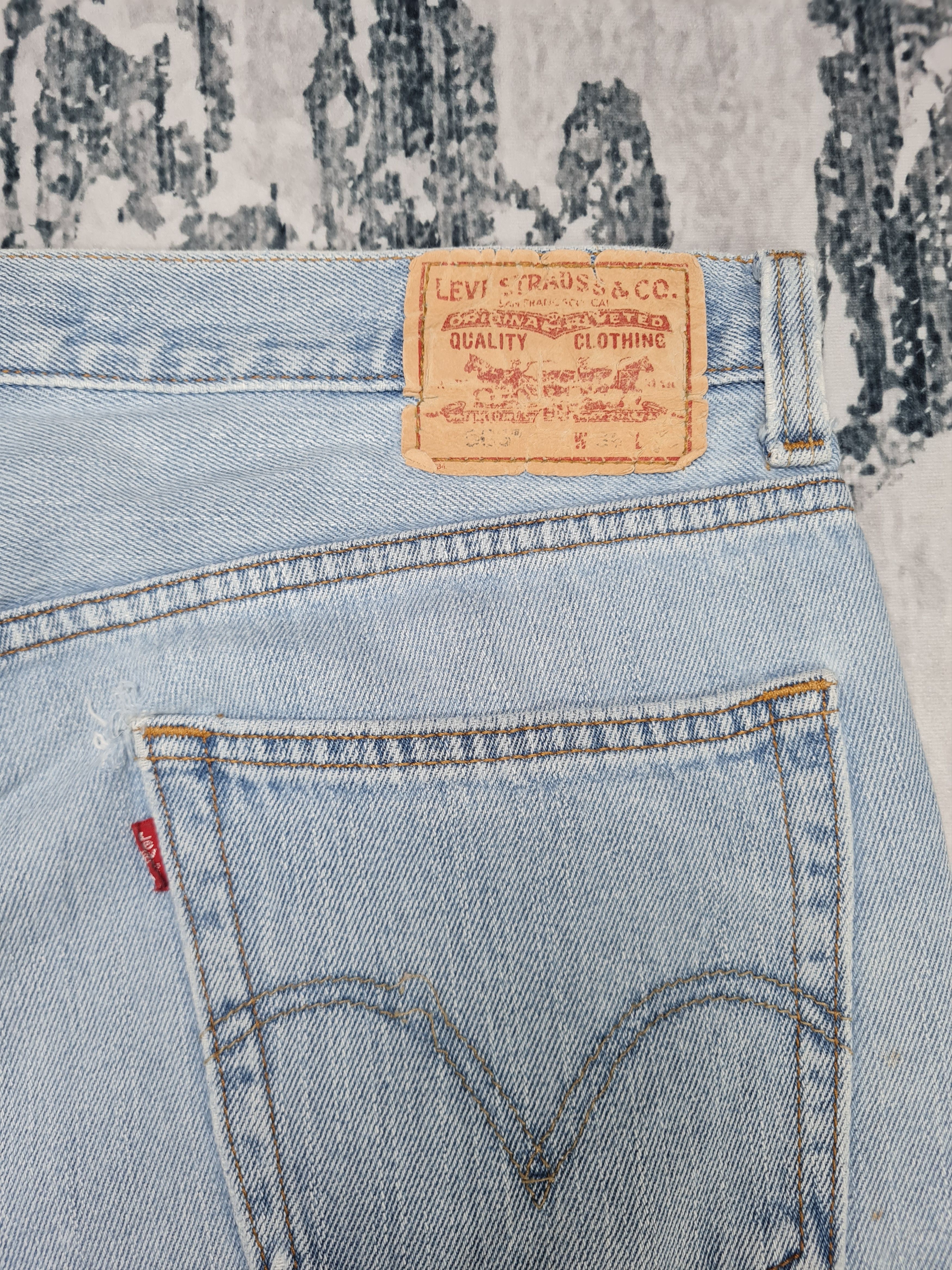 Levi's Vintage LEVIS 505 Light Wash Faded Size 38X28.5 Jeans L0209 Size US 38 / EU 54 - 8 Thumbnail