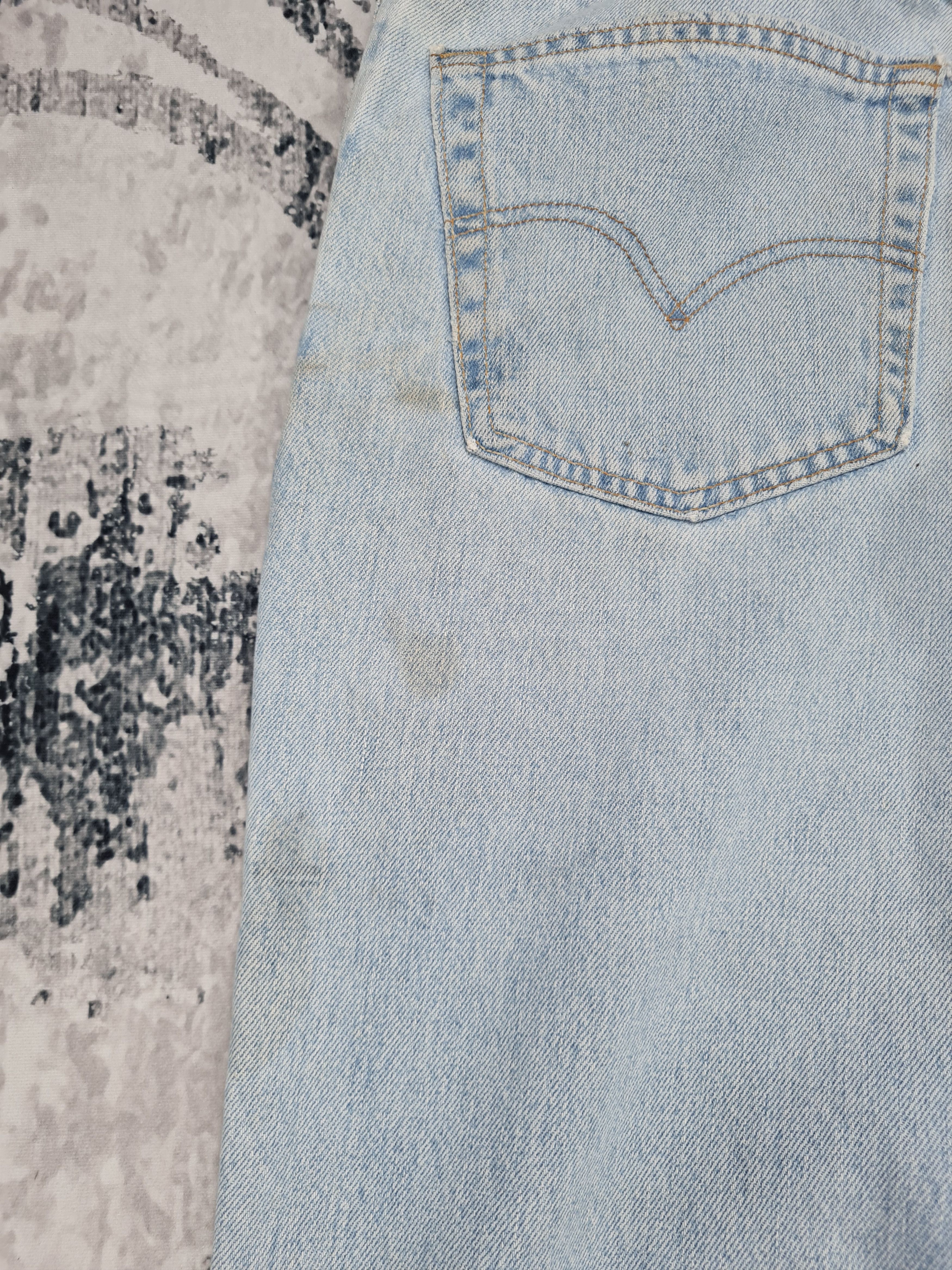 Levi's Vintage LEVIS 560 Light Wash Rusty Size 38X34 Jeans L0232 Size US 38 / EU 54 - 7 Thumbnail