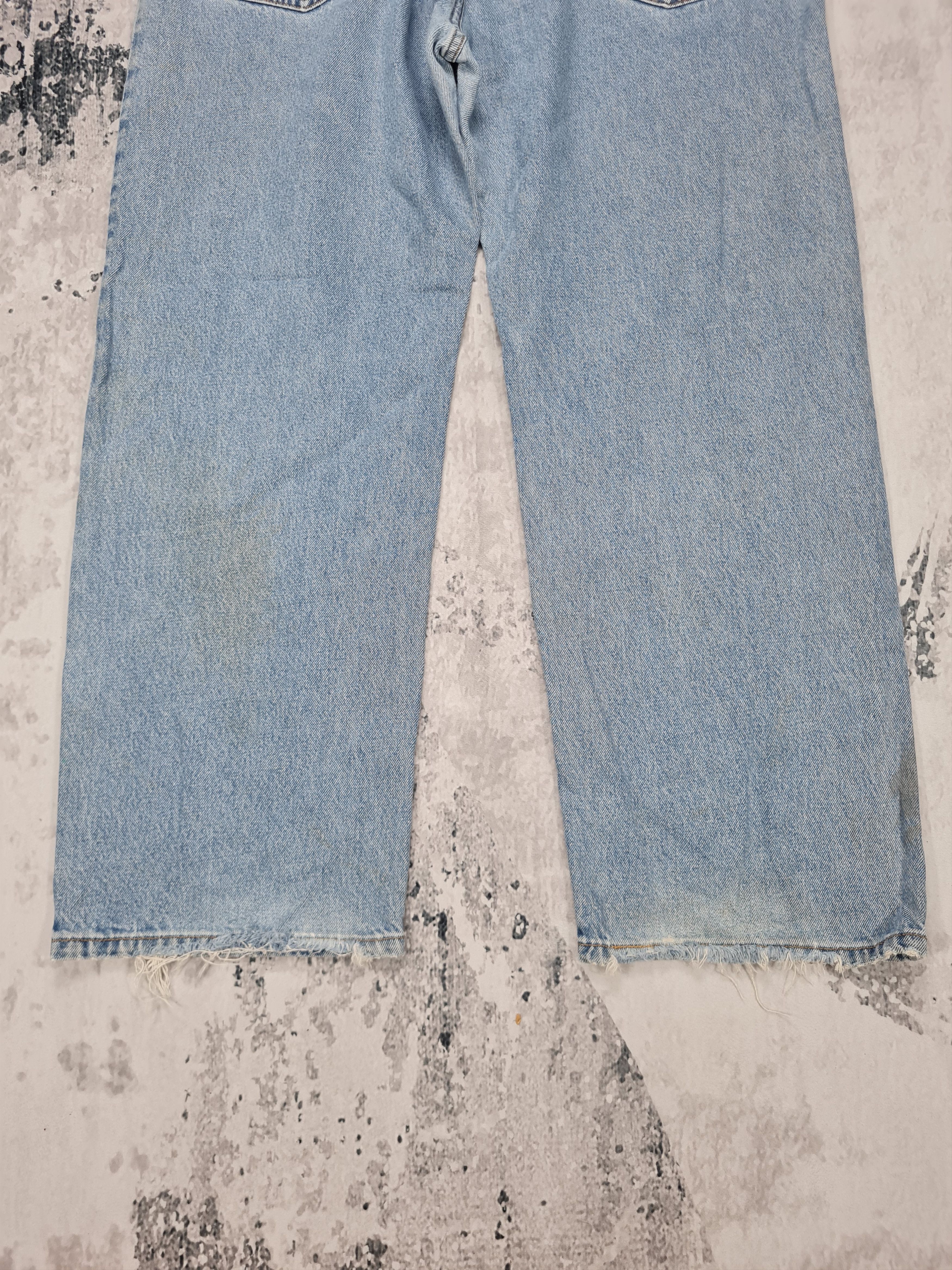 Levi's Vintage LEVIS 559 Light Wash Faded Size 42X29.5 Jeans L0204 Size US 42 / EU 58 - 5 Thumbnail