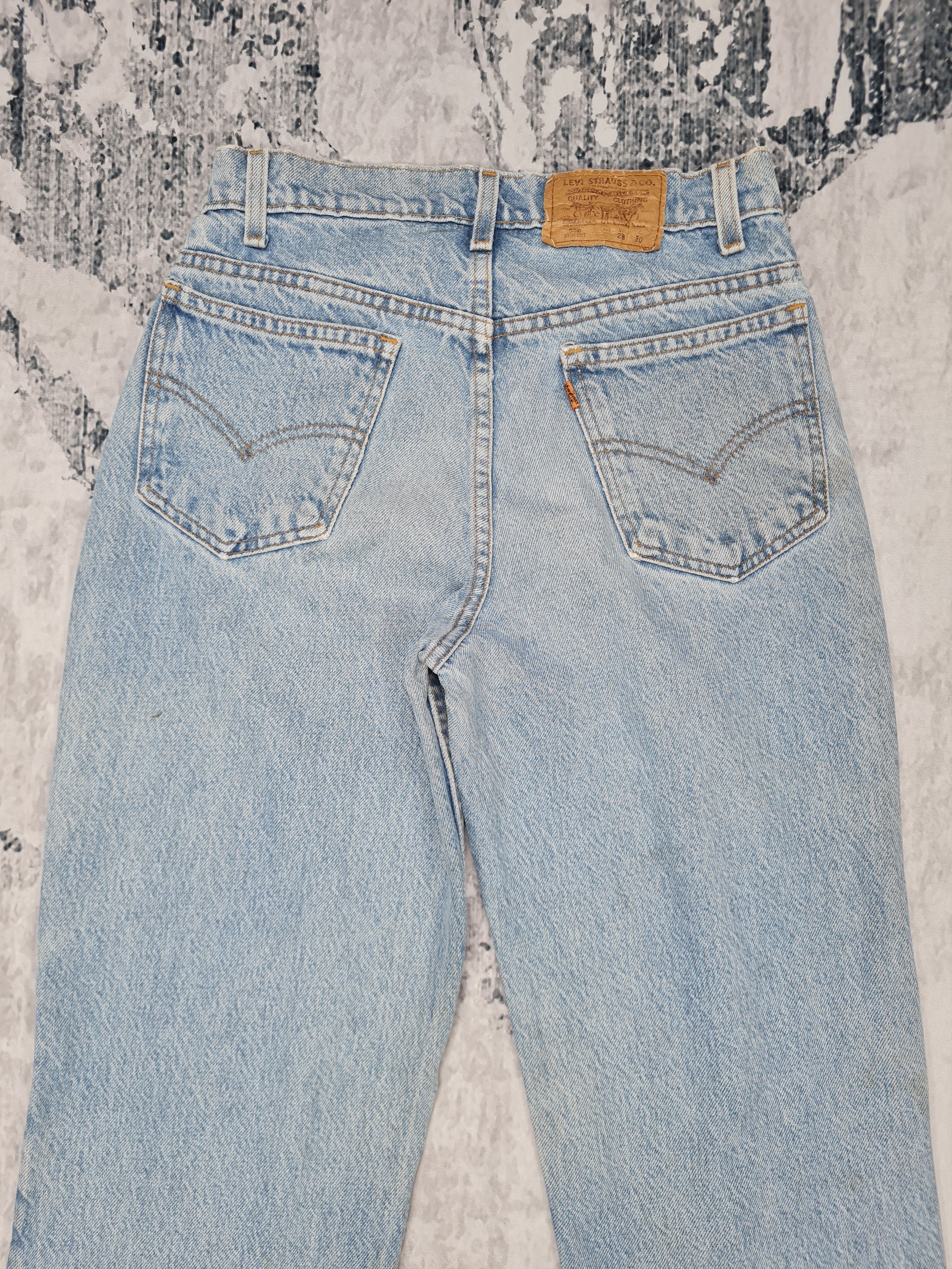 Levi's Vintage Clothing Vtg LEVIS 550 Student High Rise Faded27X29.5 Jeans L0210 Size US 27 - 5 Thumbnail