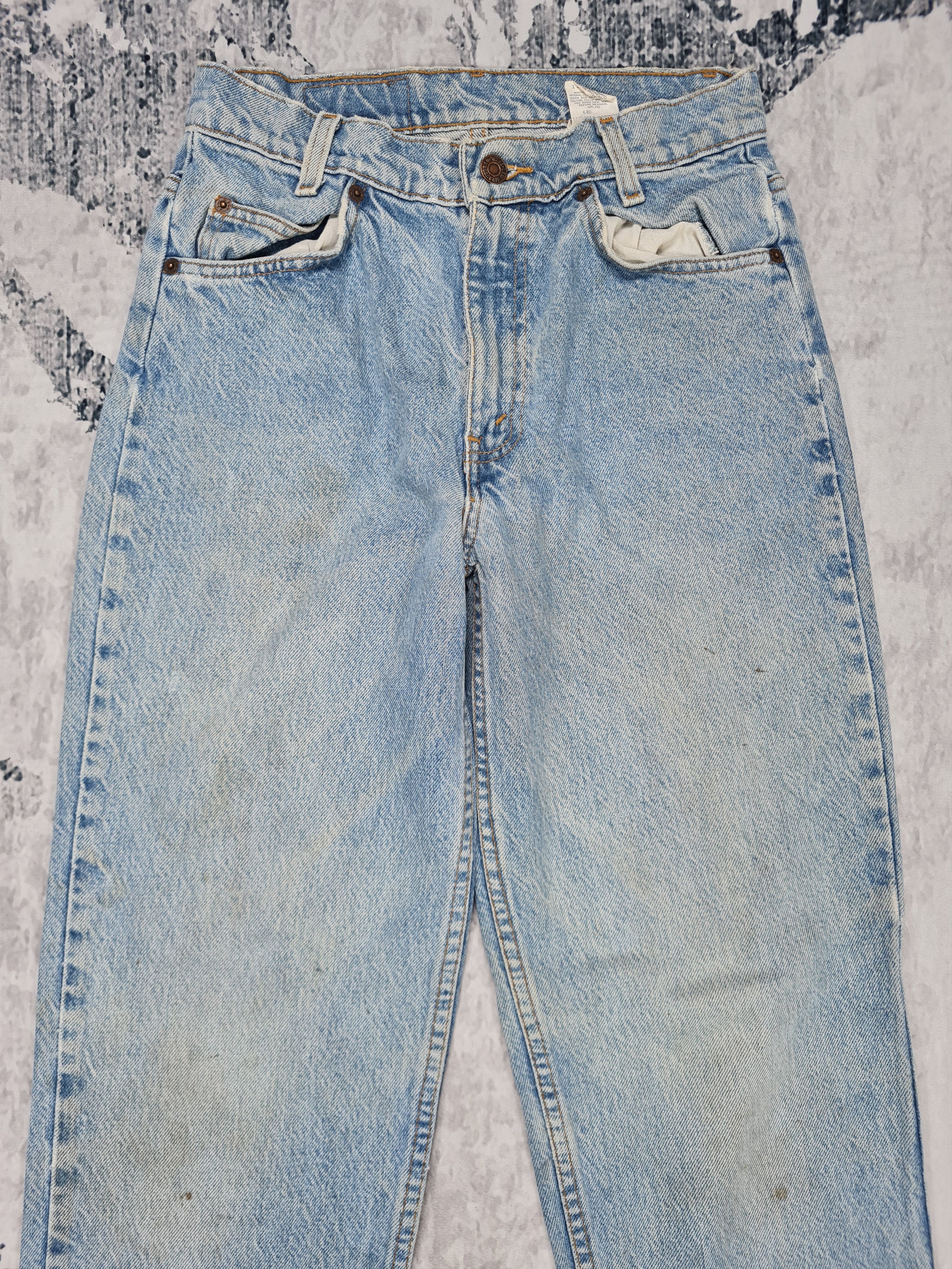 Levi's Vintage Clothing Vtg LEVIS 550 Student High Rise Faded27X29.5 Jeans L0210 Size US 27 - 4 Thumbnail