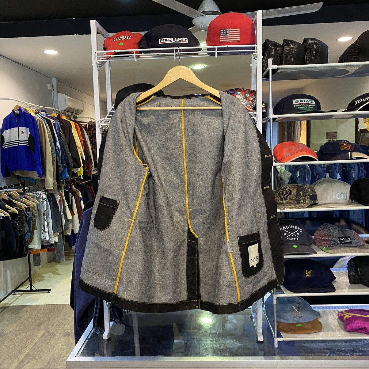 Yohji Yamamoto YOHJI YAMAMOTO AAR YOHJI DESIGN STUDIO JACKET Size US L / EU 52-54 / 3 - 9 Thumbnail