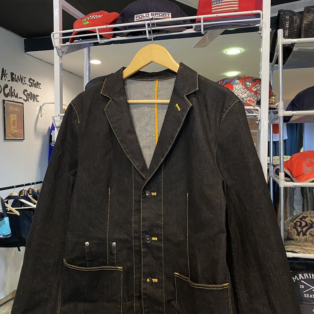 Yohji Yamamoto YOHJI YAMAMOTO AAR YOHJI DESIGN STUDIO JACKET Size US L / EU 52-54 / 3 - 3 Thumbnail