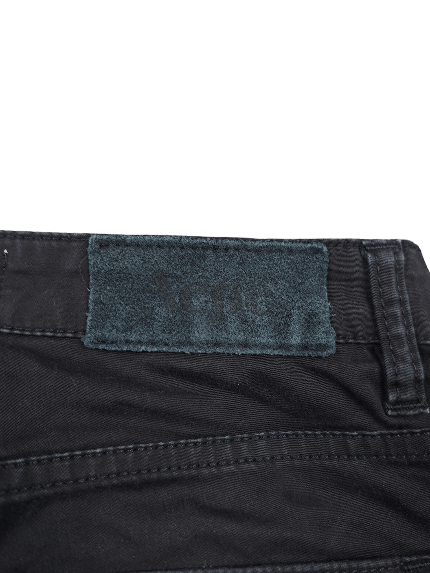 Acne Studios × Designer Acne 30/32 Flex S Satin Black Women Slim Black Denim Jeans Size 30" / US 8 / IT 44 - 4 Thumbnail