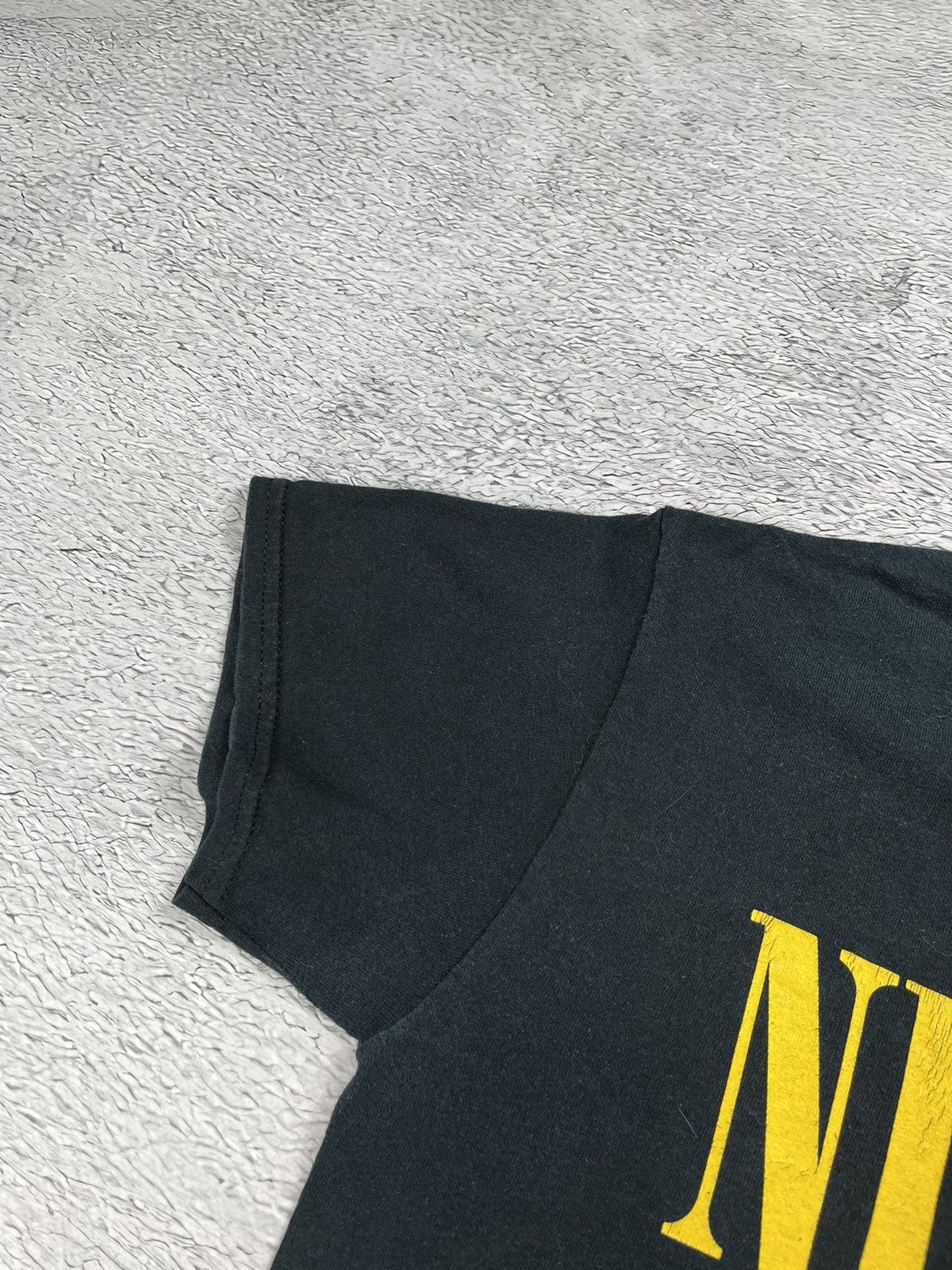 Nirvana × Vintage Vintage 1992 Nirvana smiley face t-shirt Size US S / EU 44-46 / 1 - 5 Thumbnail
