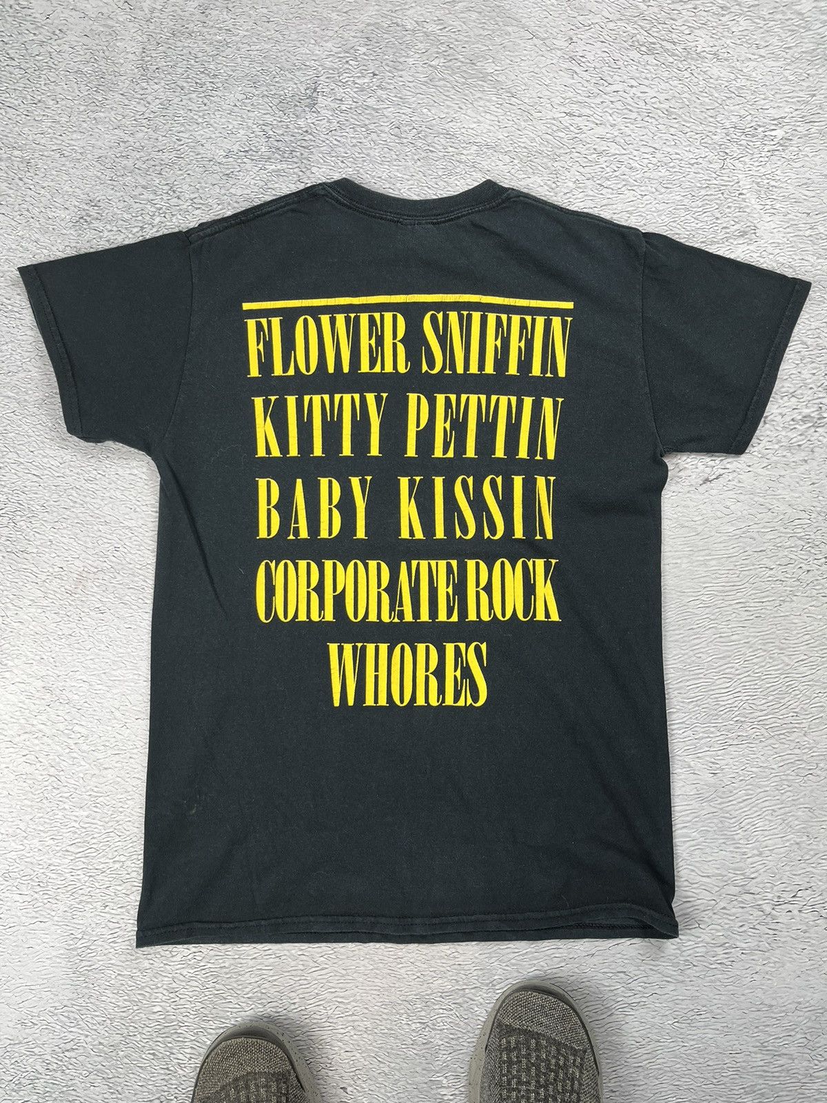 Nirvana × Vintage Vintage 1992 Nirvana smiley face t-shirt Size US S / EU 44-46 / 1 - 2 Thumbnail