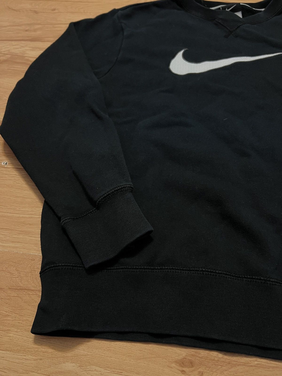 Nike Hoodie Nike vintage central logo central swoosh retro y2k Size S / US 4 / IT 40 - 4 Thumbnail