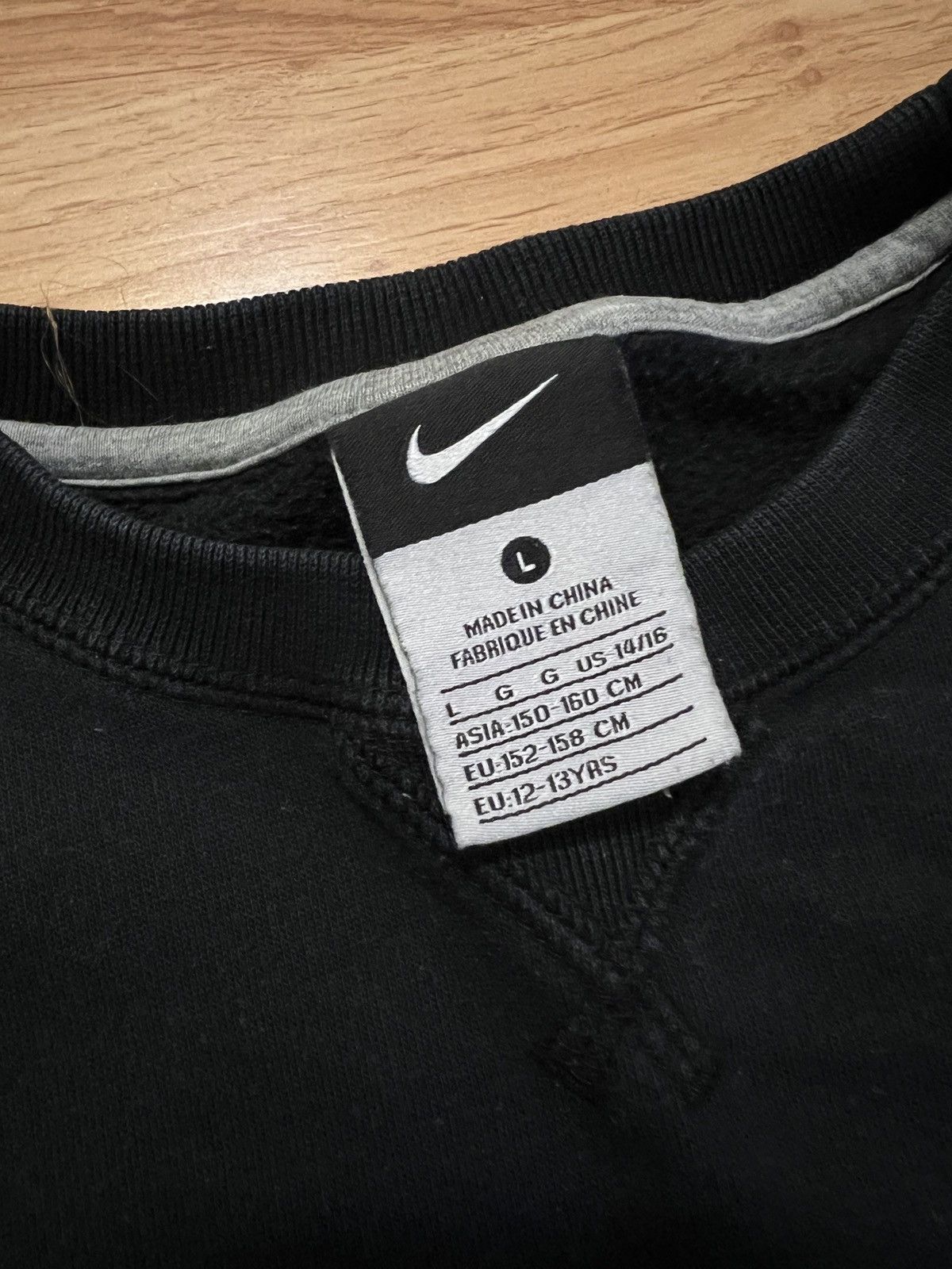 Nike Hoodie Nike vintage central logo central swoosh retro y2k Size S / US 4 / IT 40 - 7 Thumbnail
