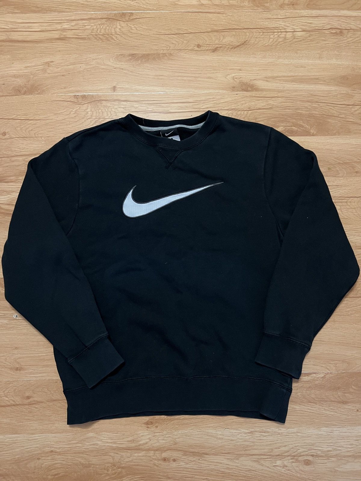 Nike Hoodie Nike vintage central logo central swoosh retro y2k Size S / US 4 / IT 40 - 3 Thumbnail