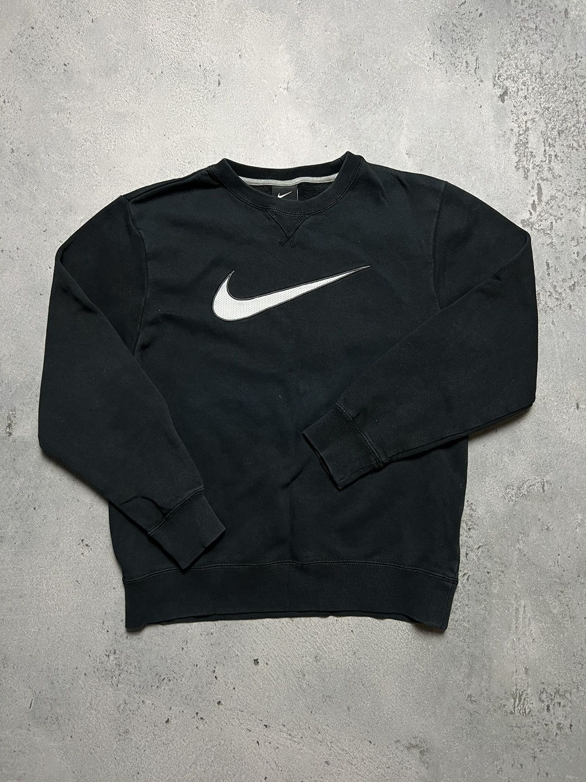 Nike Hoodie Nike vintage central logo central swoosh retro y2k Size S / US 4 / IT 40 - 1 Thumbnail
