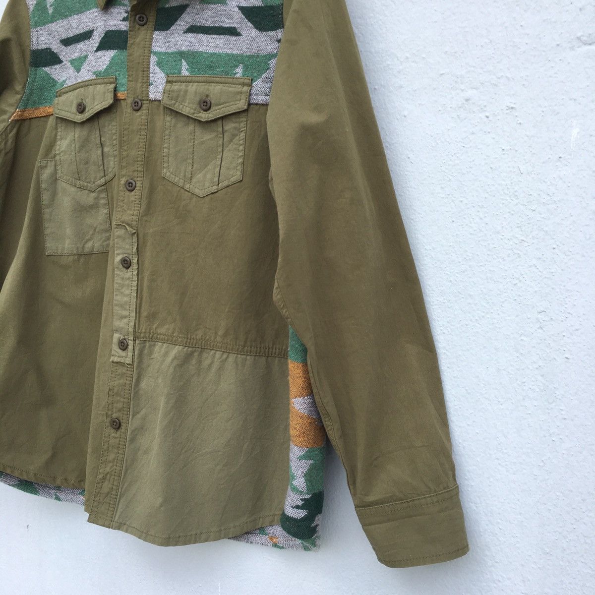 Japanese Brand Japanese Patchwork Navajo Shirt Size US M / EU 48-50 / 2 - 5 Thumbnail