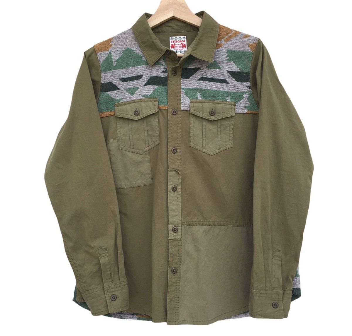 Japanese Patchwork Navajo Shirt