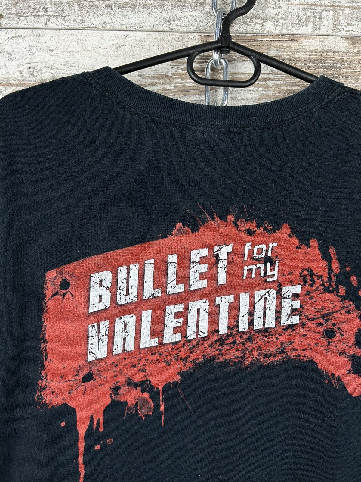 Band Tees × Vintage Mens Vintage Bullet for My Valentine T Shirt rock band tee Size US XL / EU 56 / 4 - 17 Thumbnail