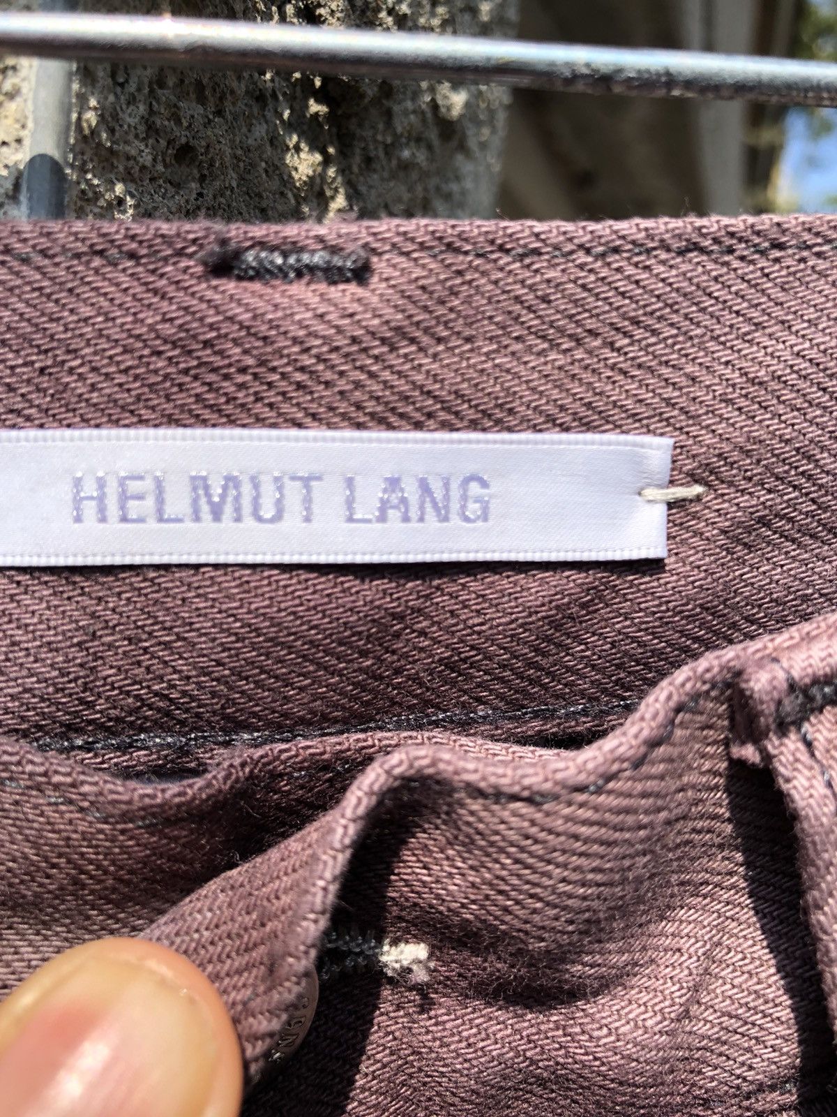Helmut Lang Helmut Lang Distressed Masc Denim Size US 28 / EU 44 - 4 Thumbnail