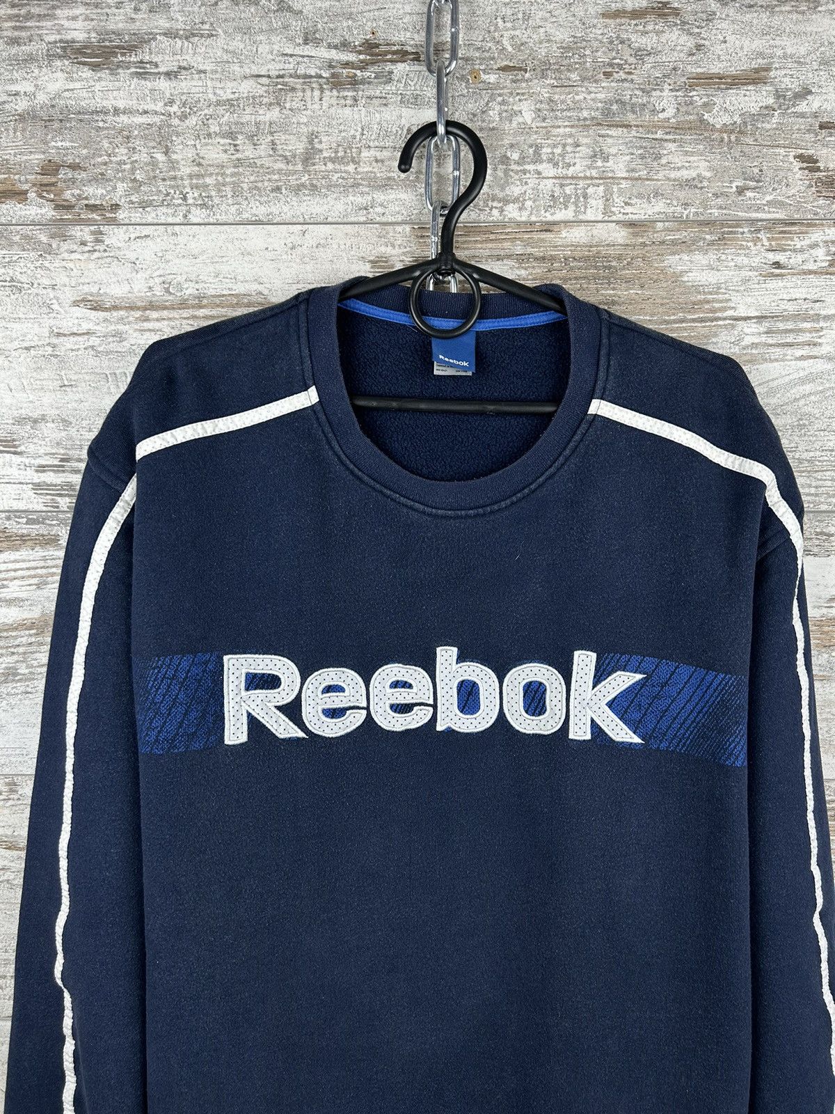 Reebok × Vintage Mens Vintage Reebok Classic Sweatshirt streetwear y2k Size US XL / EU 56 / 4 - 2 Thumbnail