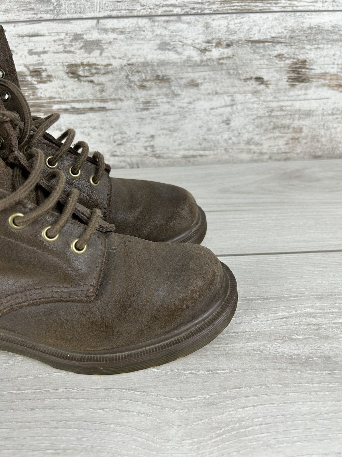 Dr. Martens × Vintage Women’s Vintage Dr.Martens leather boots sneakers y2k rare Size US 7 / IT 37 - 12 Thumbnail