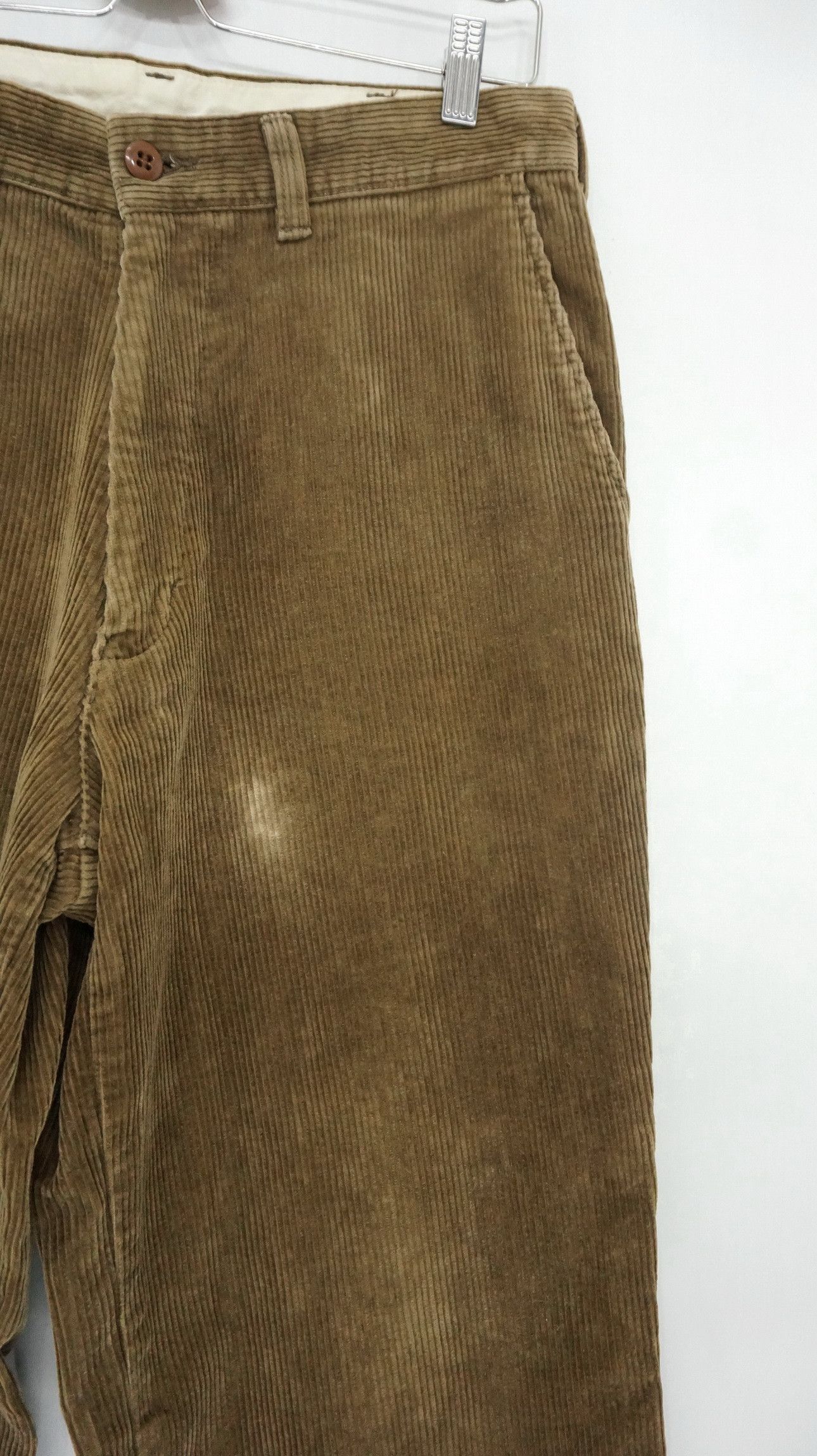Schott SCHOTT Vintage Combat Trousers Distressed Faded Corduroy Size US 32 / EU 48 - 6 Thumbnail