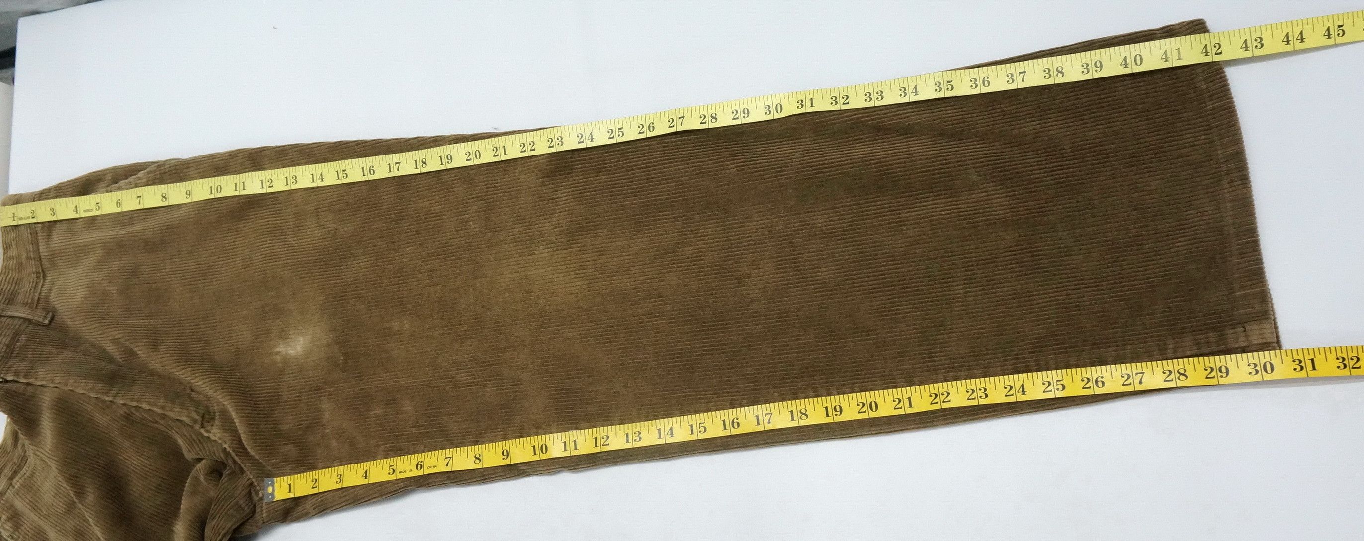 Schott SCHOTT Vintage Combat Trousers Distressed Faded Corduroy Size US 32 / EU 48 - 13 Thumbnail