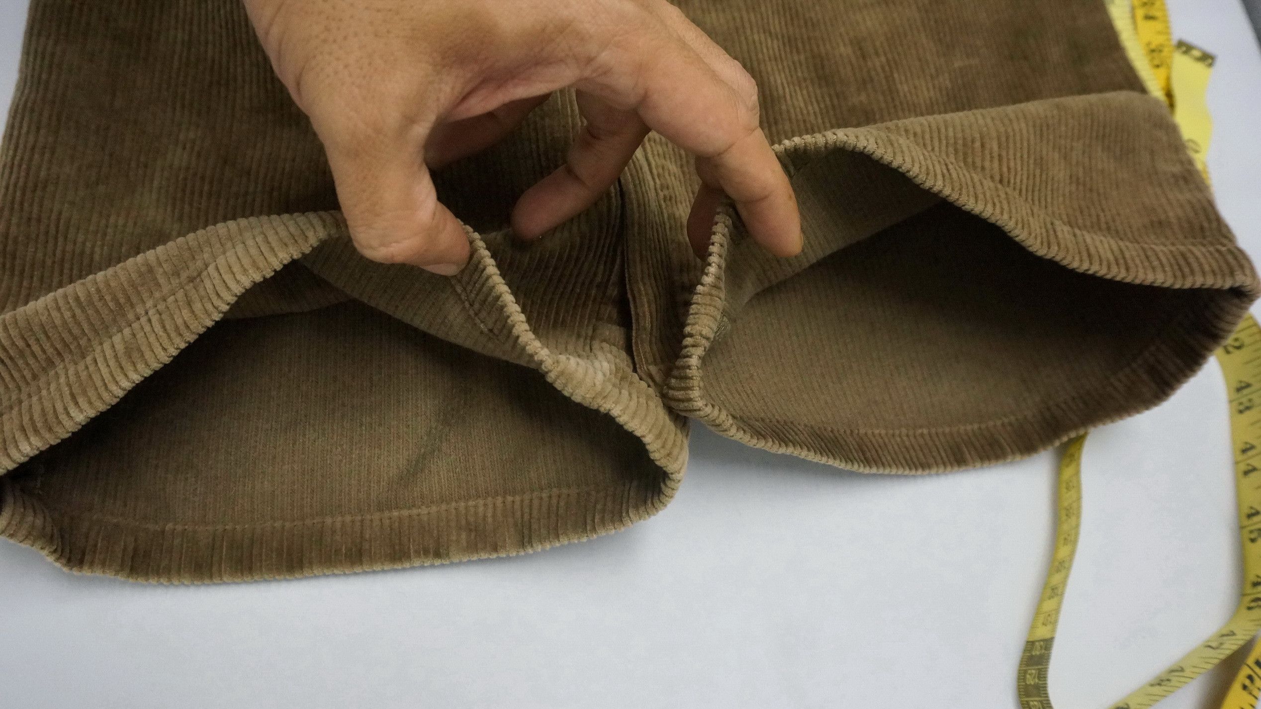 Schott SCHOTT Vintage Combat Trousers Distressed Faded Corduroy Size US 32 / EU 48 - 17 Thumbnail