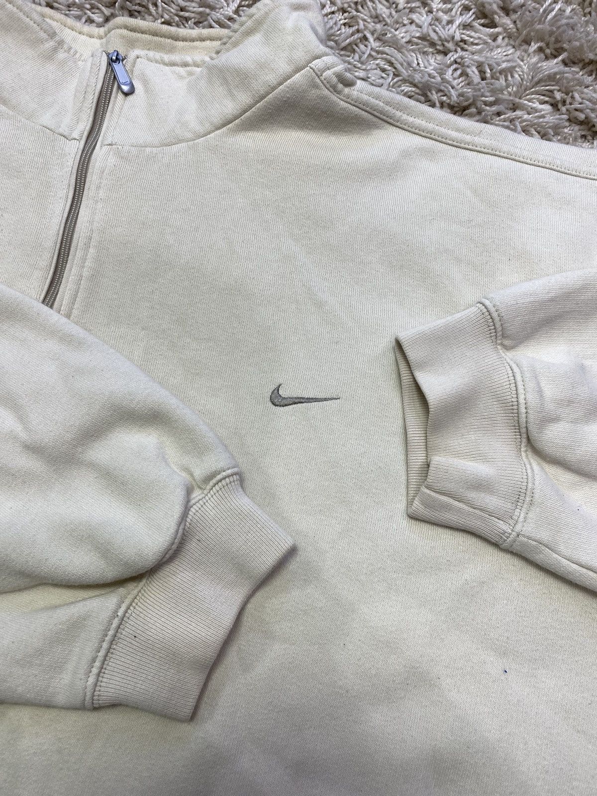 Nike × Vintage Vintage Nike Quarter Zip Sweatshirt Size US XXL / EU 58 / 5 - 2 Thumbnail