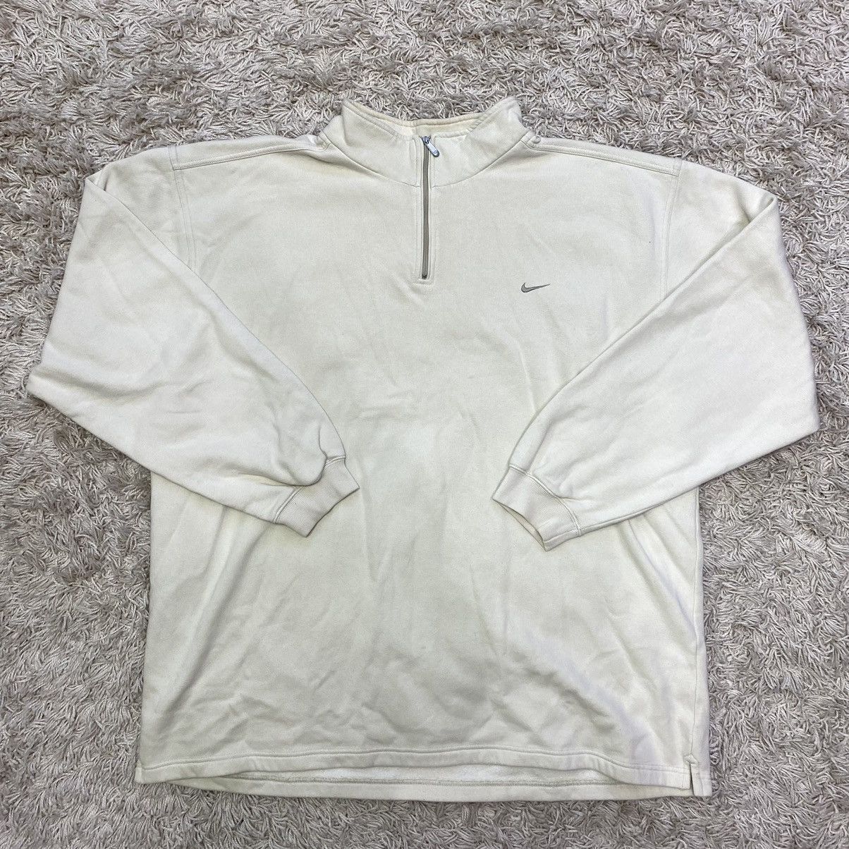 Nike × Vintage Vintage Nike Quarter Zip Sweatshirt Size US XXL / EU 58 / 5 - 1 Thumbnail
