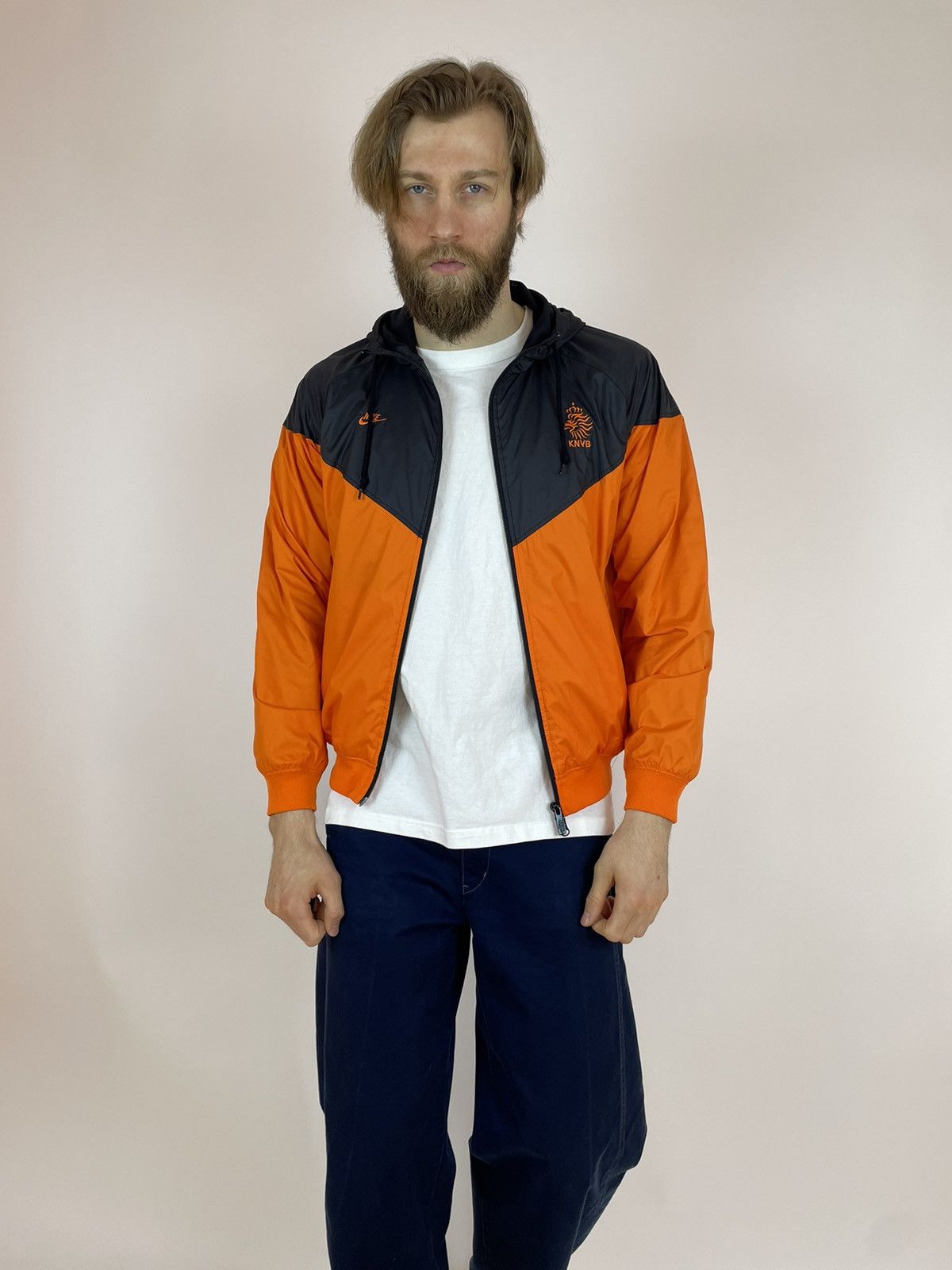 Nike NIKE KNVB Jacket Hooded track jacket Mens size M Size US M / EU 48-50 / 2 - 9 Thumbnail