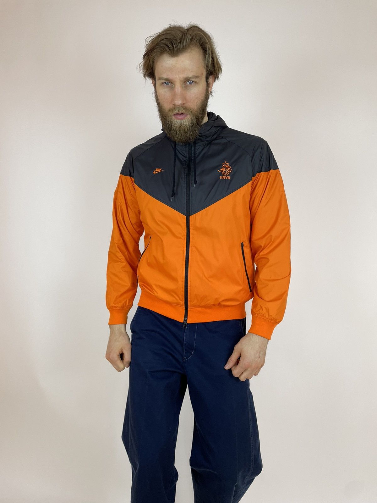 Nike NIKE KNVB Jacket Hooded track jacket Mens size M Size US M / EU 48-50 / 2 - 1 Thumbnail