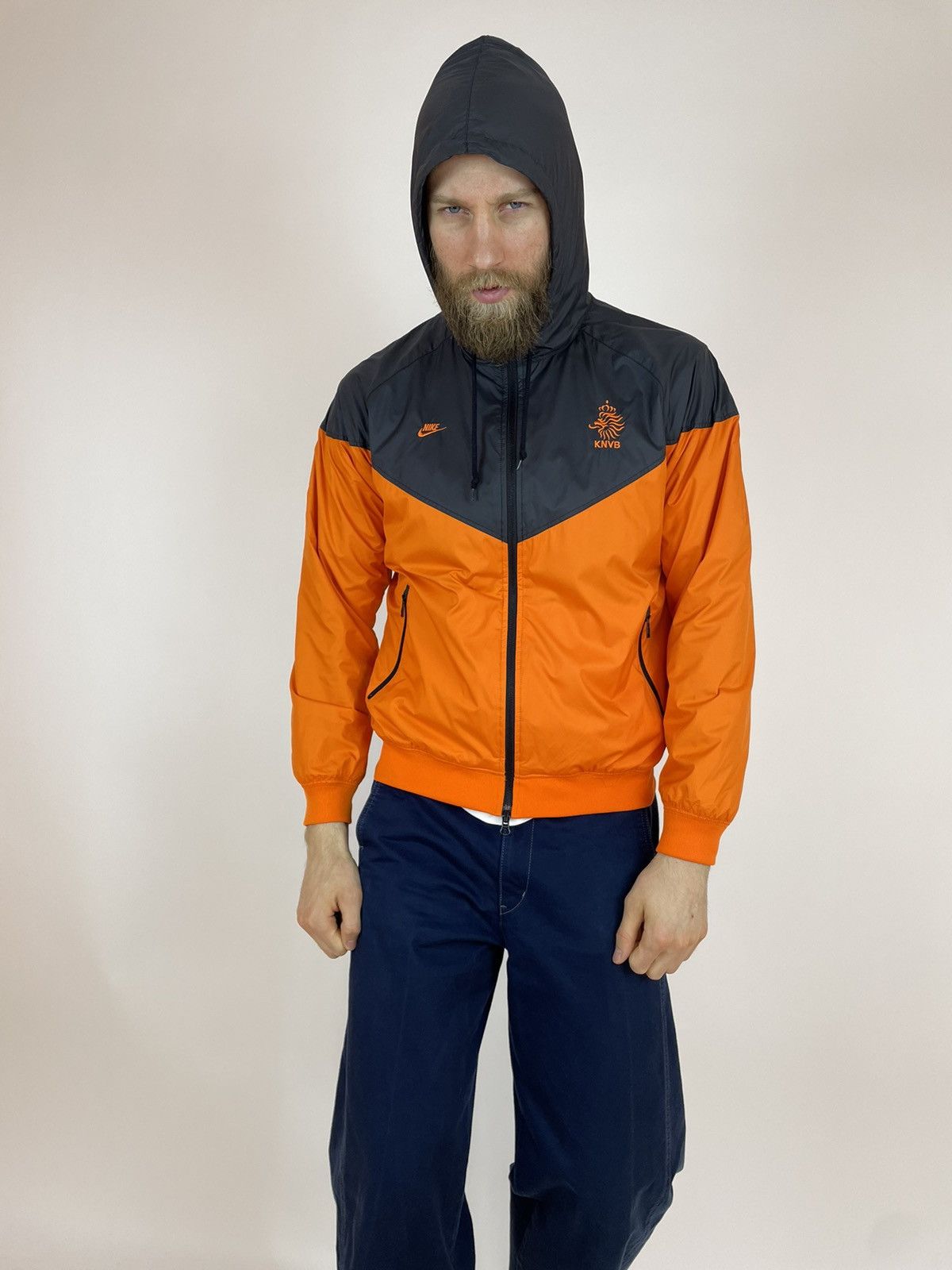 Nike NIKE KNVB Jacket Hooded track jacket Mens size M Size US M / EU 48-50 / 2 - 4 Thumbnail
