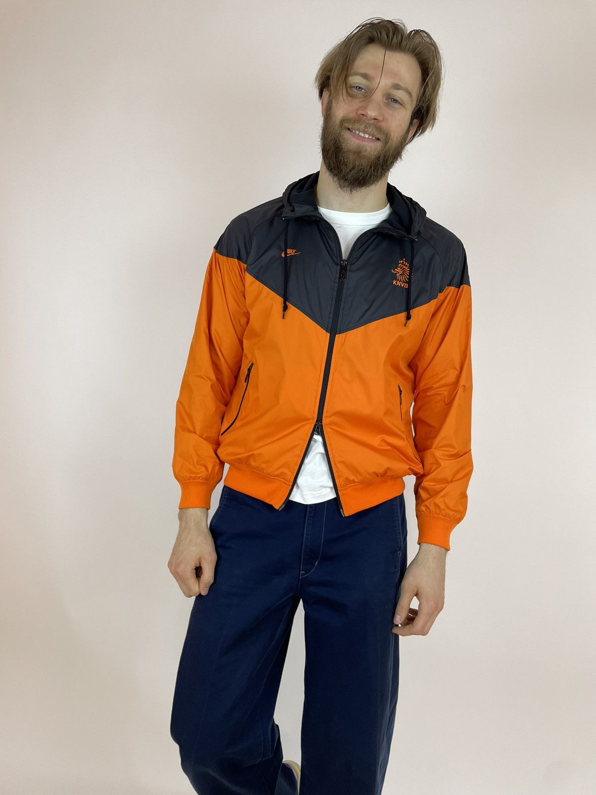 Nike NIKE KNVB Jacket Hooded track jacket Mens size M Size US M / EU 48-50 / 2 - 2 Thumbnail