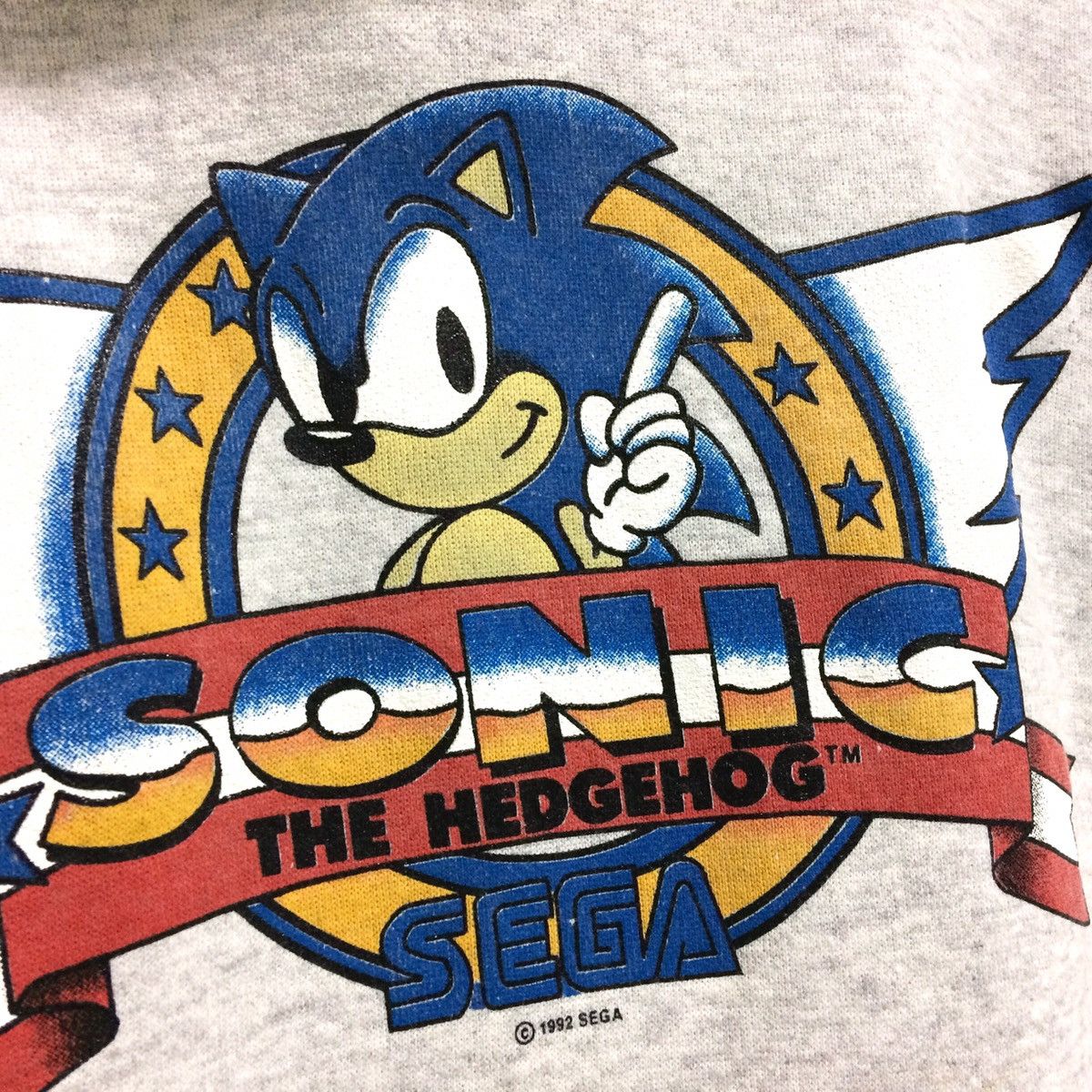 Cartoon Network Vintage 1992 SONIC THE HEDGEHOG Hoodie Sega Sonic Jumper US Size US M / EU 48-50 / 2 - 2 Thumbnail