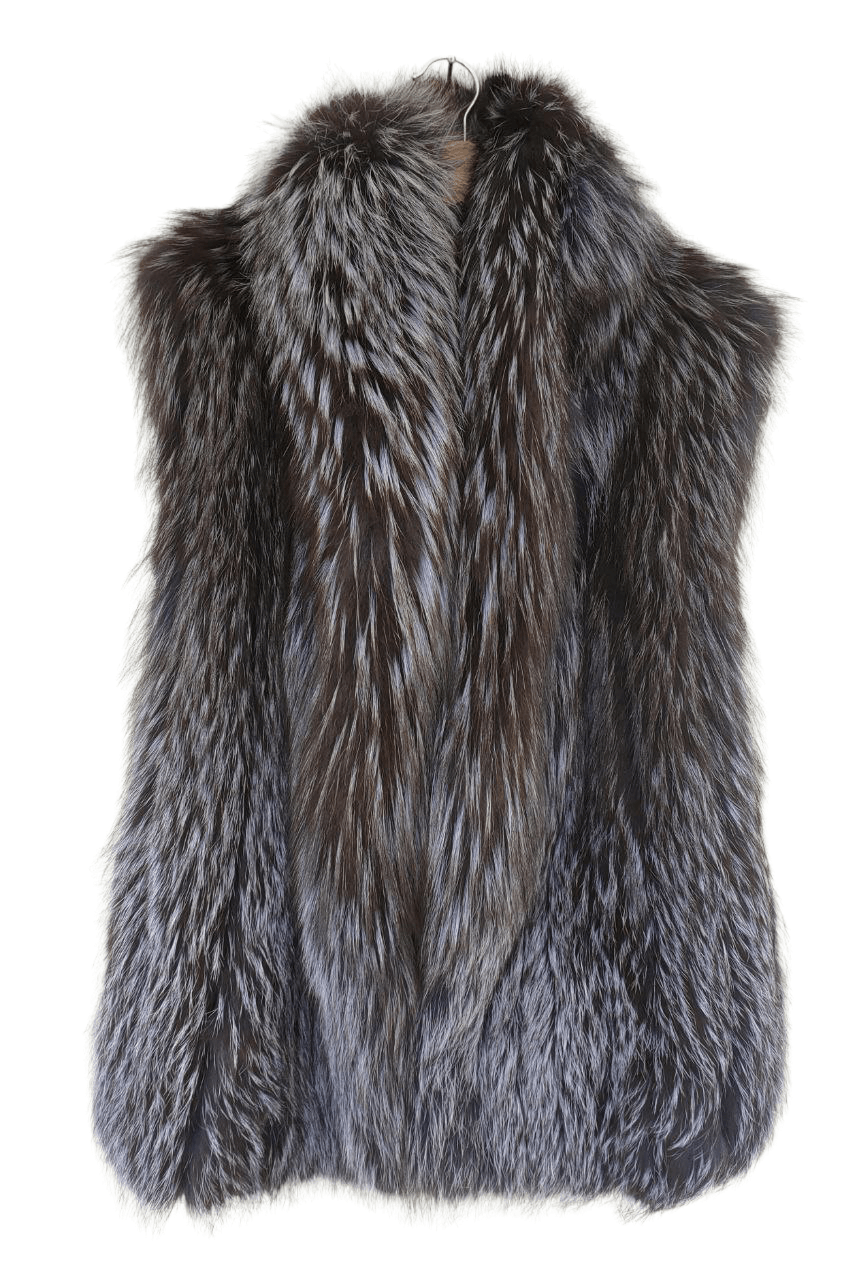 Japanese Brand Vintage Sleeveless Fur Jacket Size S / US 4 / IT 40 - 1 Thumbnail