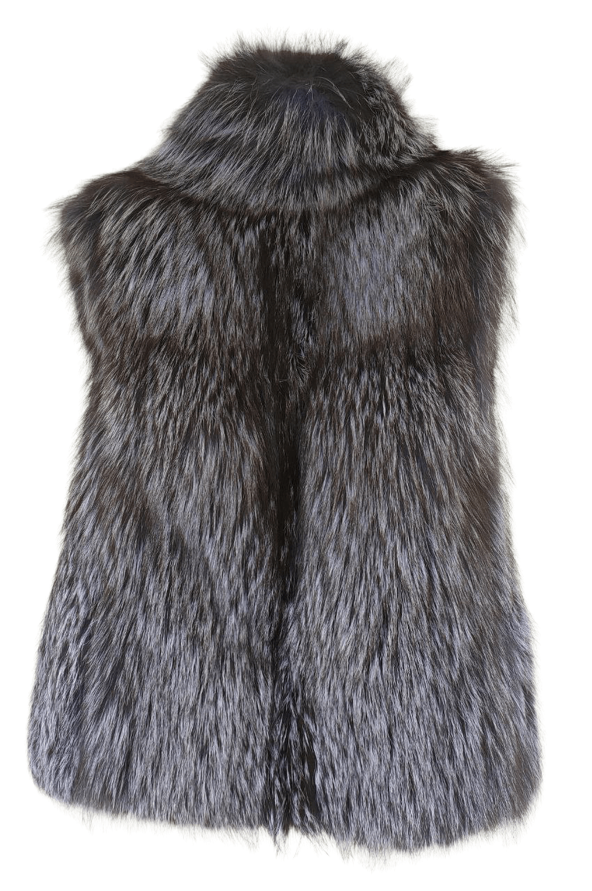Japanese Brand Vintage Sleeveless Fur Jacket Size S / US 4 / IT 40 - 2 Thumbnail