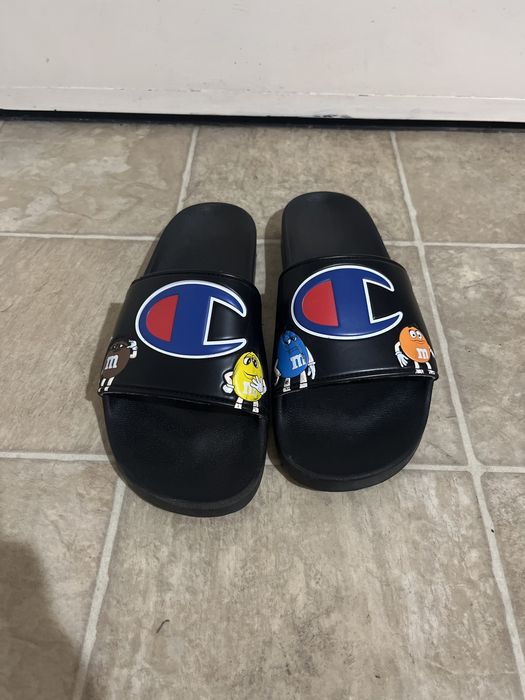 Champion best sale m&m slides