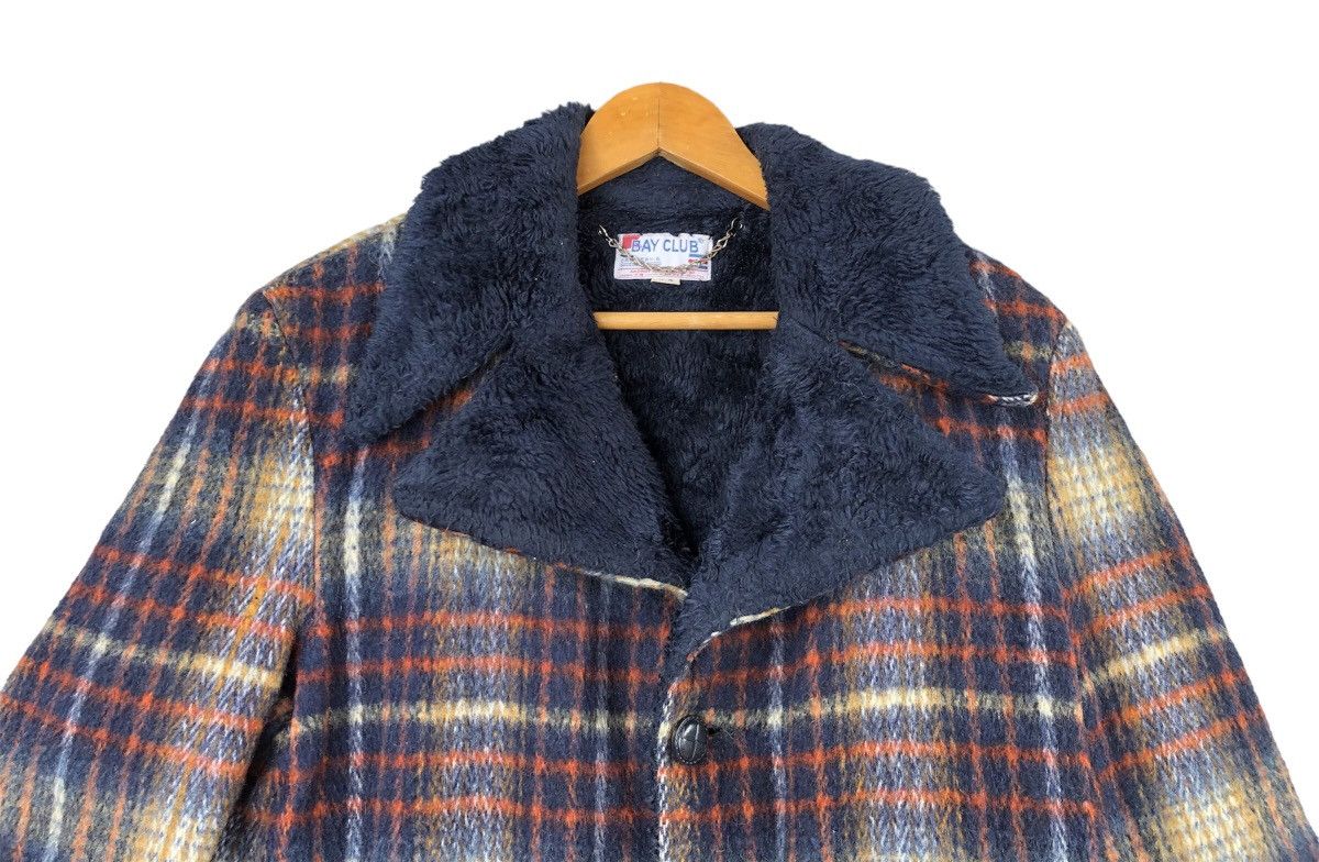 Flannel × Vintage Bay Club Flannel Shearling Heavy Jacket Size US M / EU 48-50 / 2 - 3 Thumbnail