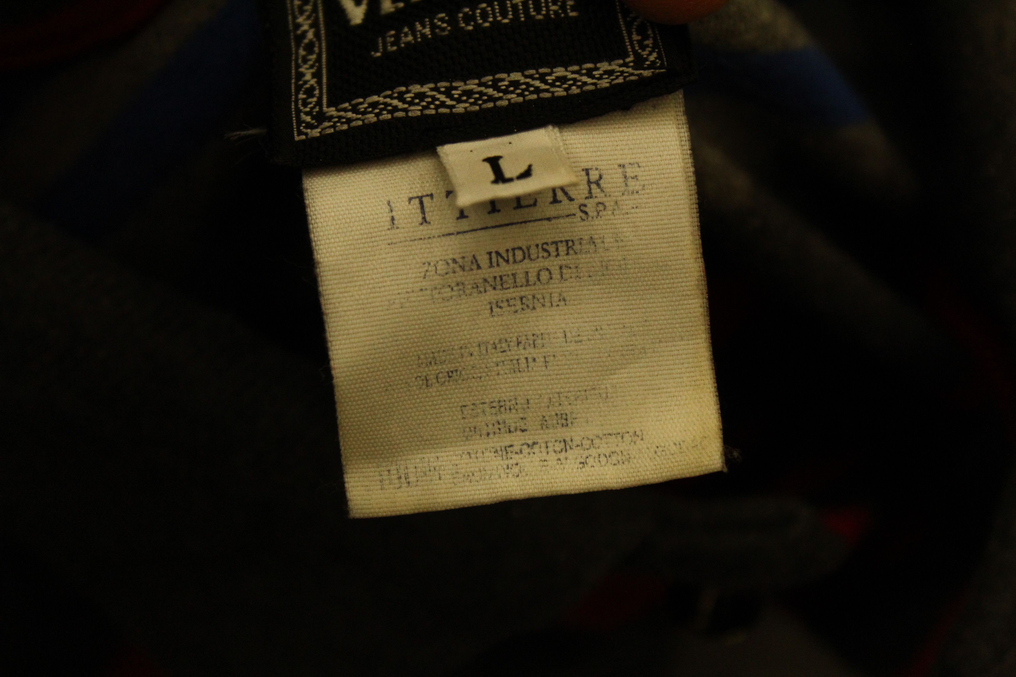 Versace Jeans Couture 🔥VTG🔥 Versace Jeans Couture Tricot Striped L/S Polo Jumper Size US XL / EU 56 / 4 - 10 Thumbnail