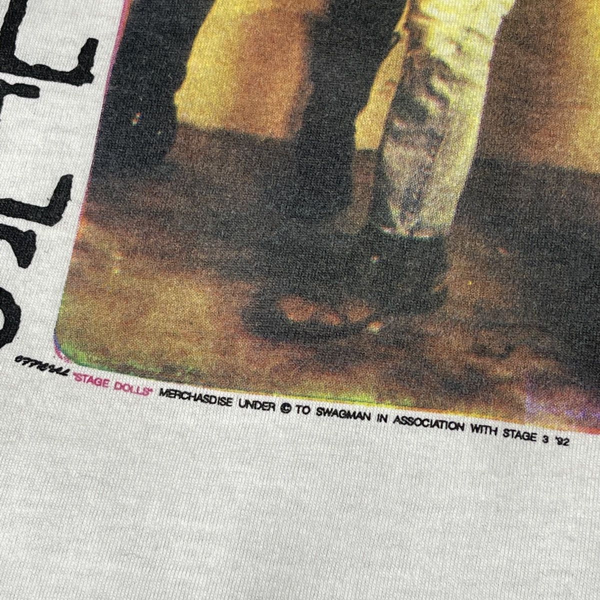 Band Tees STAGE DOLLS EUROPEAN TOUR SCREEN Stars 1992 Vintage Bandtees Size US L / EU 52-54 / 3 - 6 Thumbnail