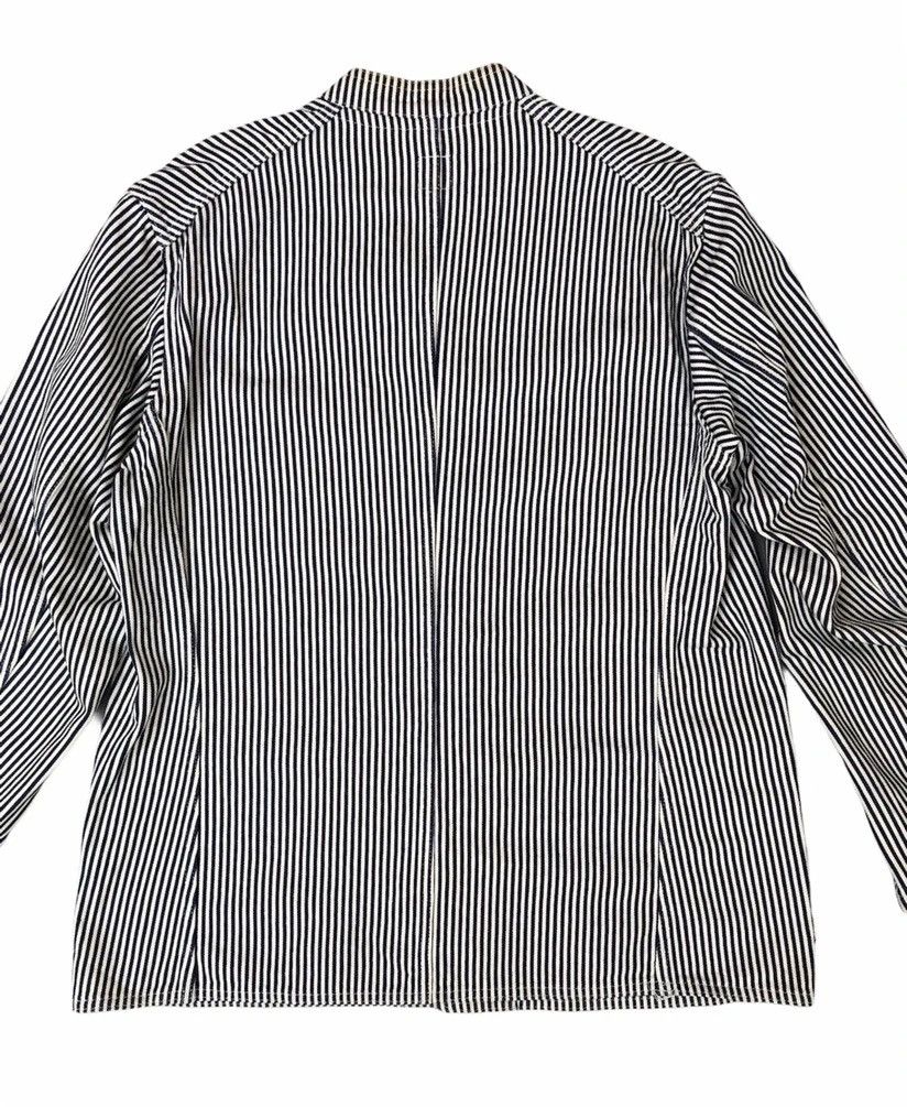 Japanese Brand × MasterPiece Rare Masterpiece & Co Japan BE Hickory Stripes Chore Jacket Size US M / EU 48-50 / 2 - 7 Thumbnail