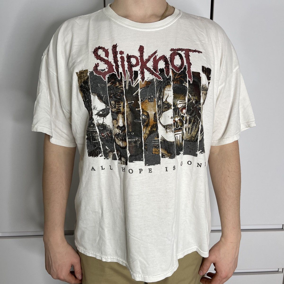 Slipknot Slipknot Vintage Rare T-shirt Tee Band Rock Size US XXL / EU 58 / 5 - 1 Thumbnail