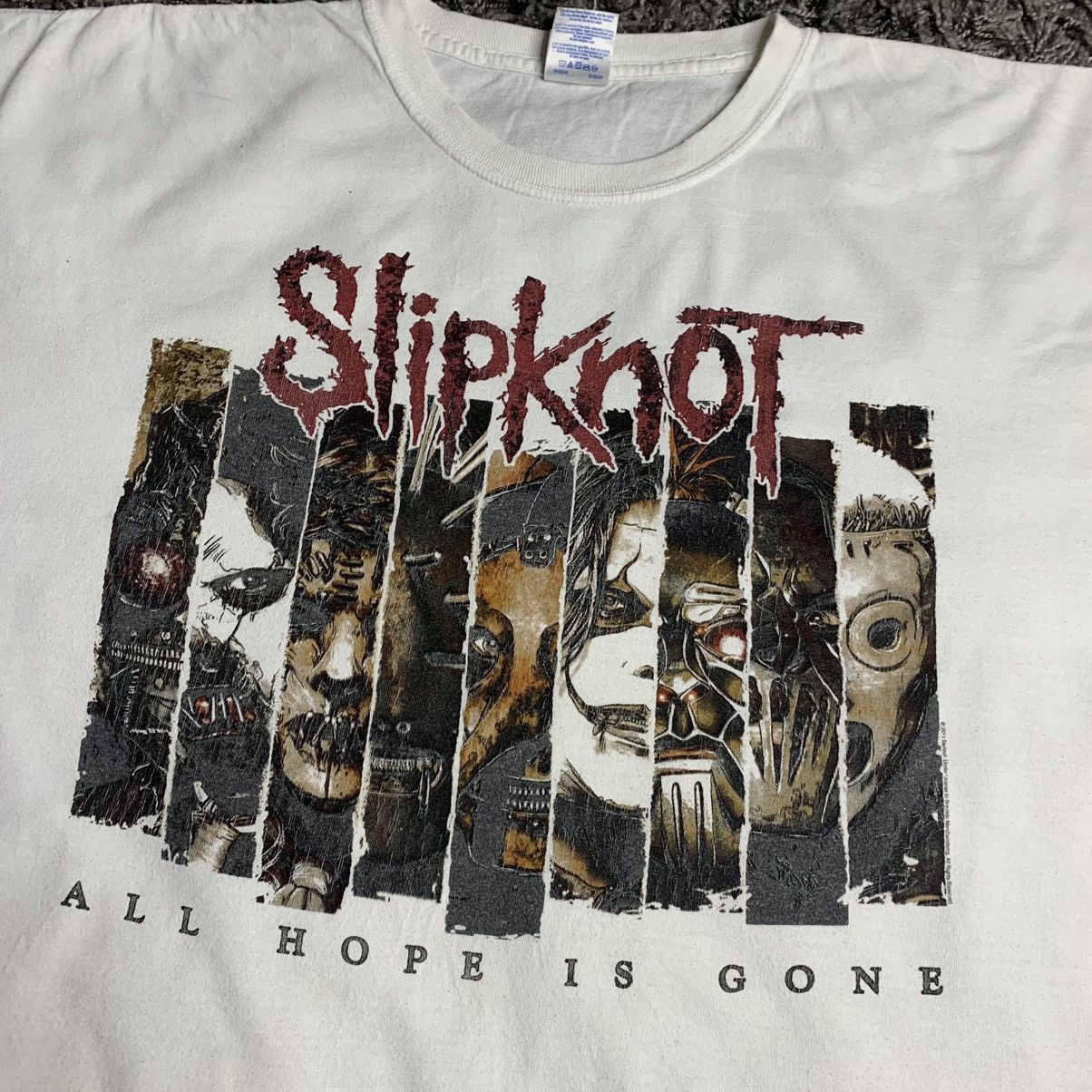 Slipknot Slipknot Vintage Rare T-shirt Tee Band Rock Size US XXL / EU 58 / 5 - 4 Thumbnail
