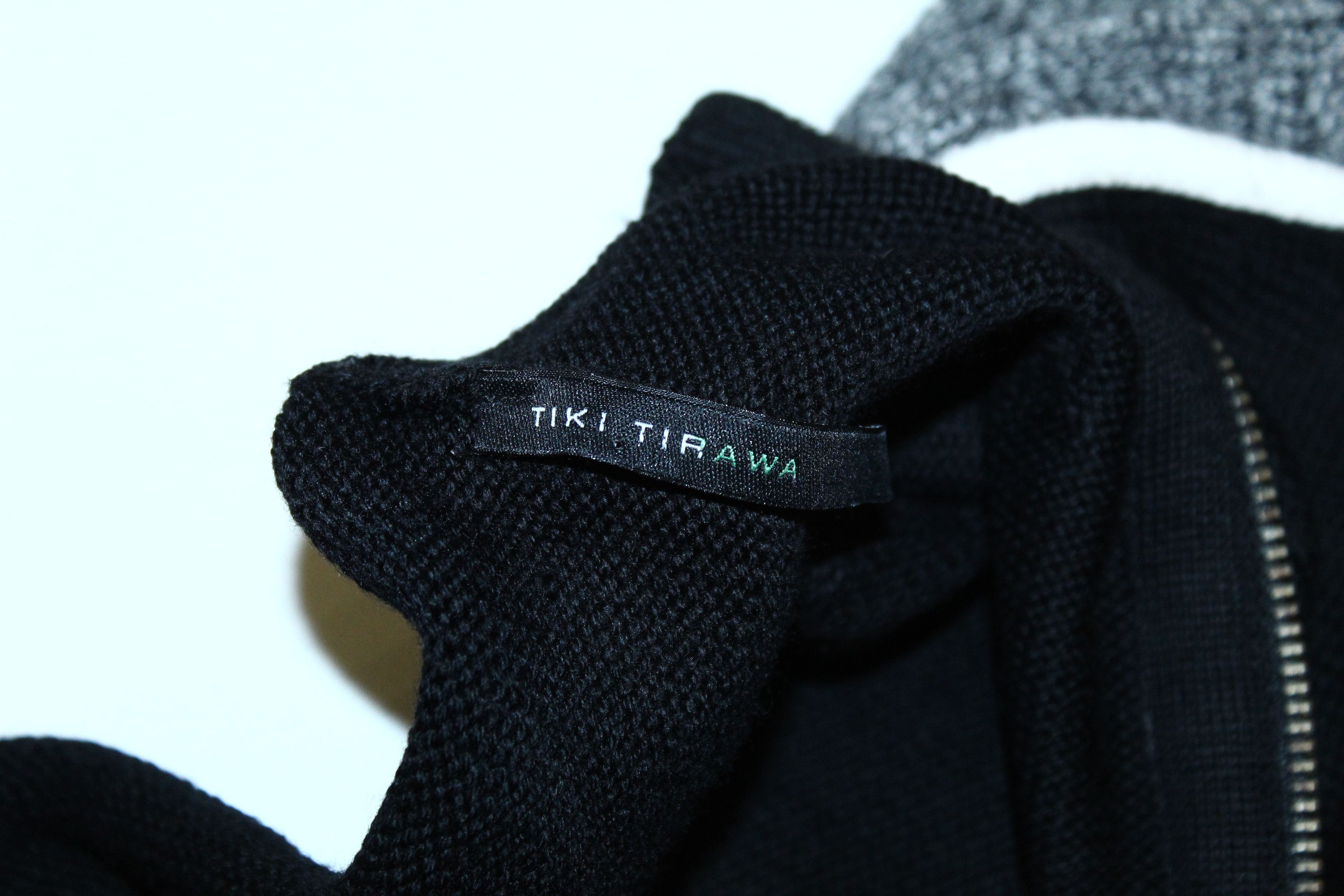 Japanese Brand 💥Tiki Tirawa Paris Colorblock Full Zip Knitted Jacket Size US S / EU 44-46 / 1 - 3 Thumbnail