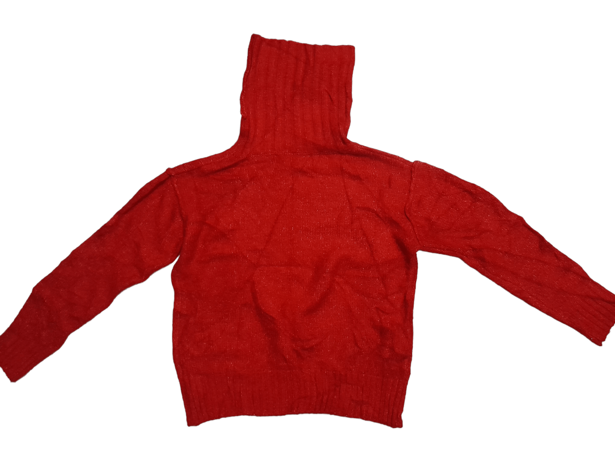 Japanese Brand Boogi Woogie Over-Turtle Neck Knitwear Sweater (E797) Size L / US 10 / IT 46 - 4 Thumbnail
