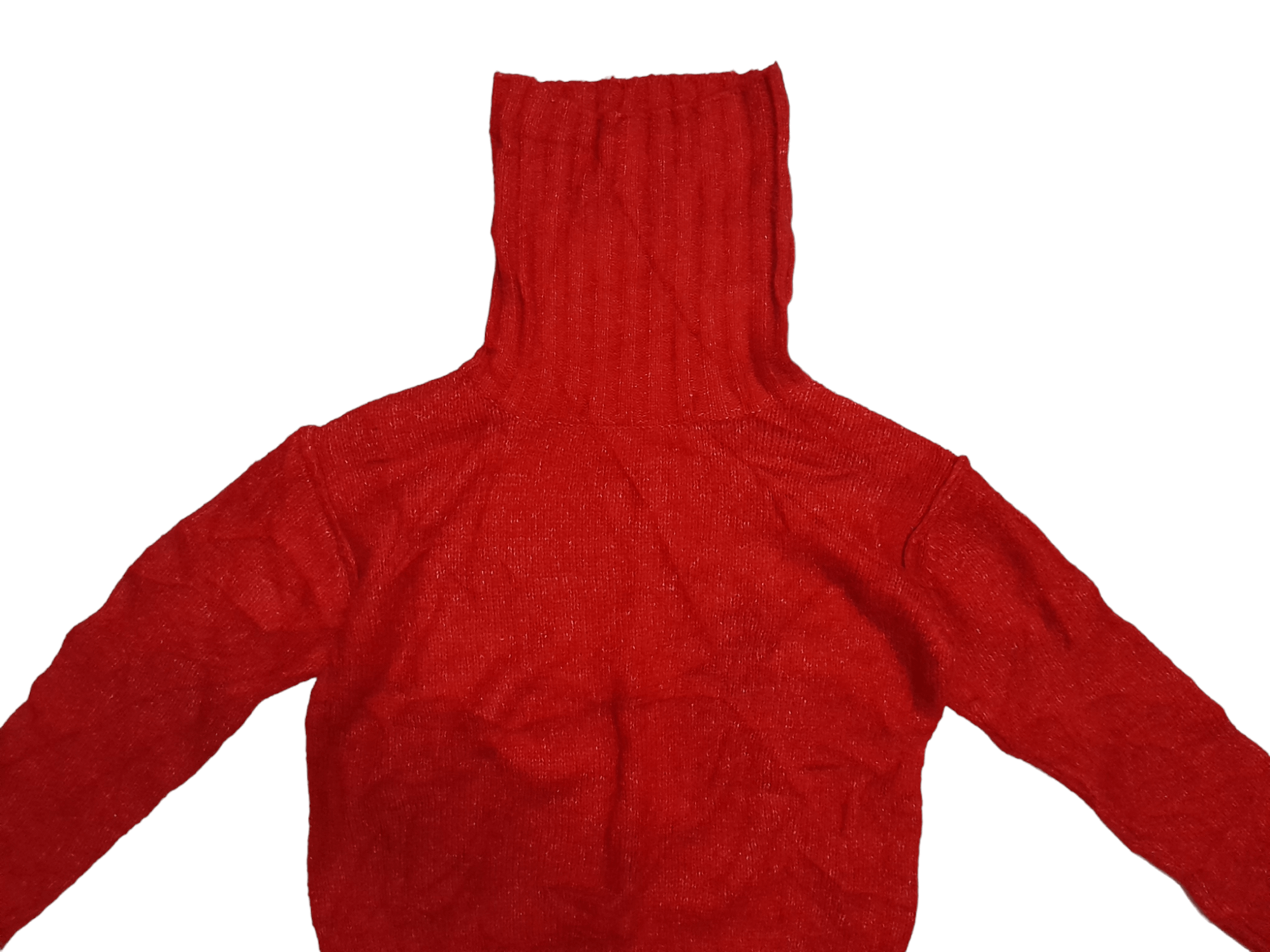 Japanese Brand Boogi Woogie Over-Turtle Neck Knitwear Sweater (E797) Size L / US 10 / IT 46 - 2 Thumbnail