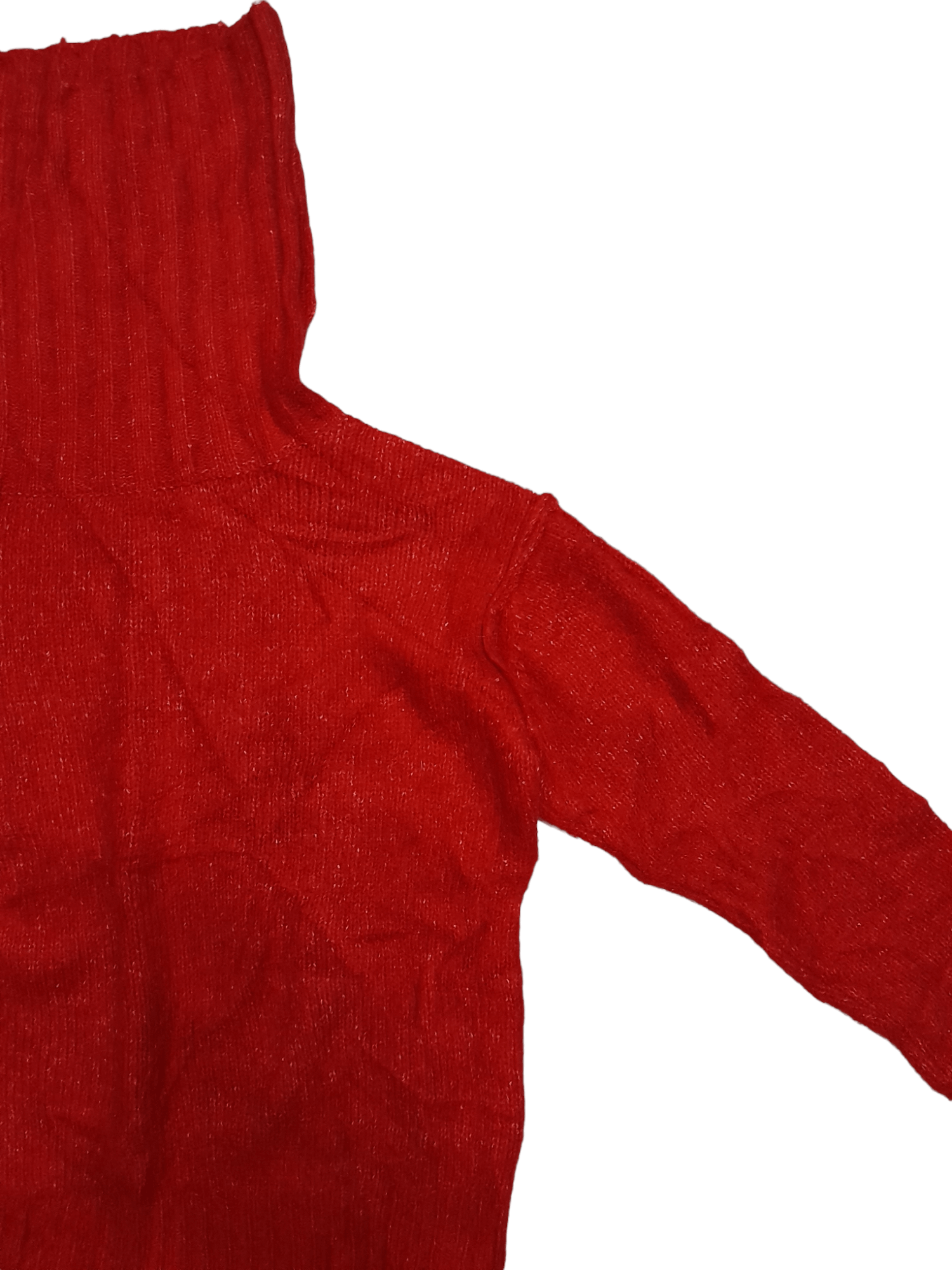 Japanese Brand Boogi Woogie Over-Turtle Neck Knitwear Sweater (E797) Size L / US 10 / IT 46 - 3 Thumbnail