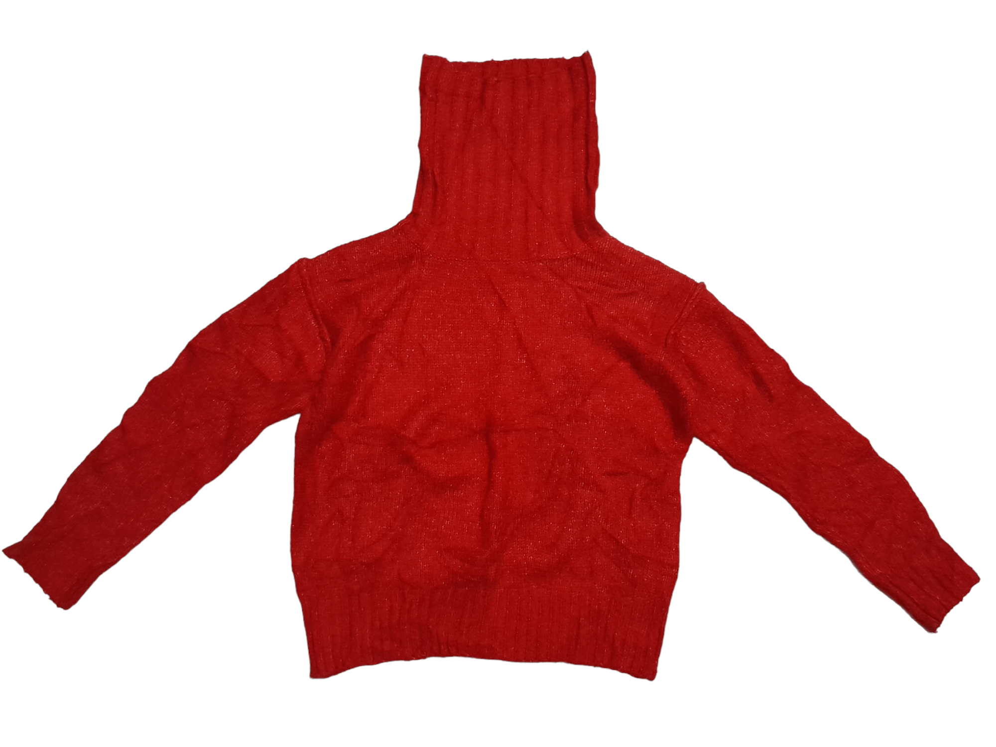 Japanese Brand Boogi Woogie Over-Turtle Neck Knitwear Sweater (E797) Size L / US 10 / IT 46 - 1 Thumbnail