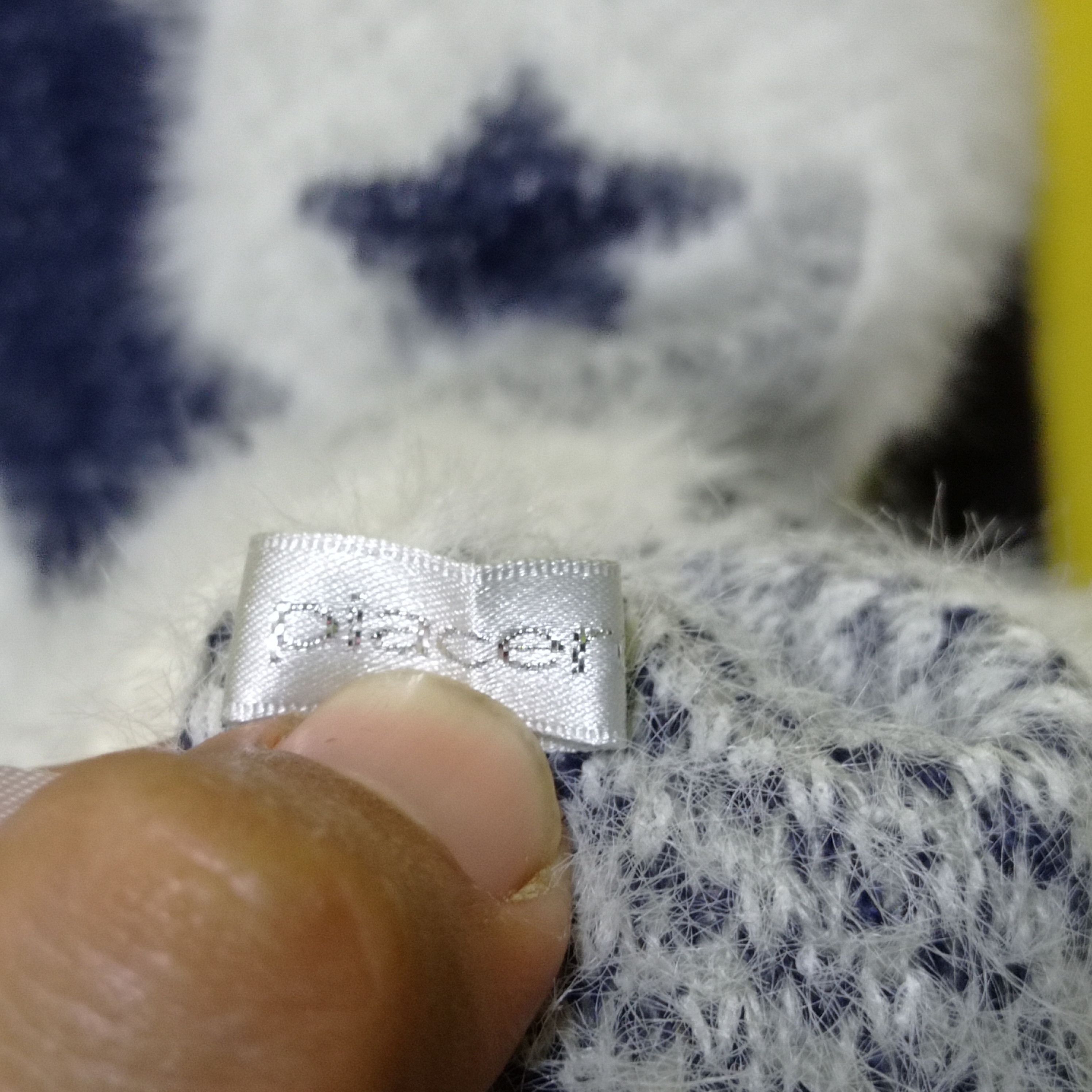 Aran Isles Knitwear × Japanese Brand RETRO SWEATSHIRT PIACERE SOFT FUR SHAGGY MOHAIR Size US M / EU 48-50 / 2 - 4 Thumbnail