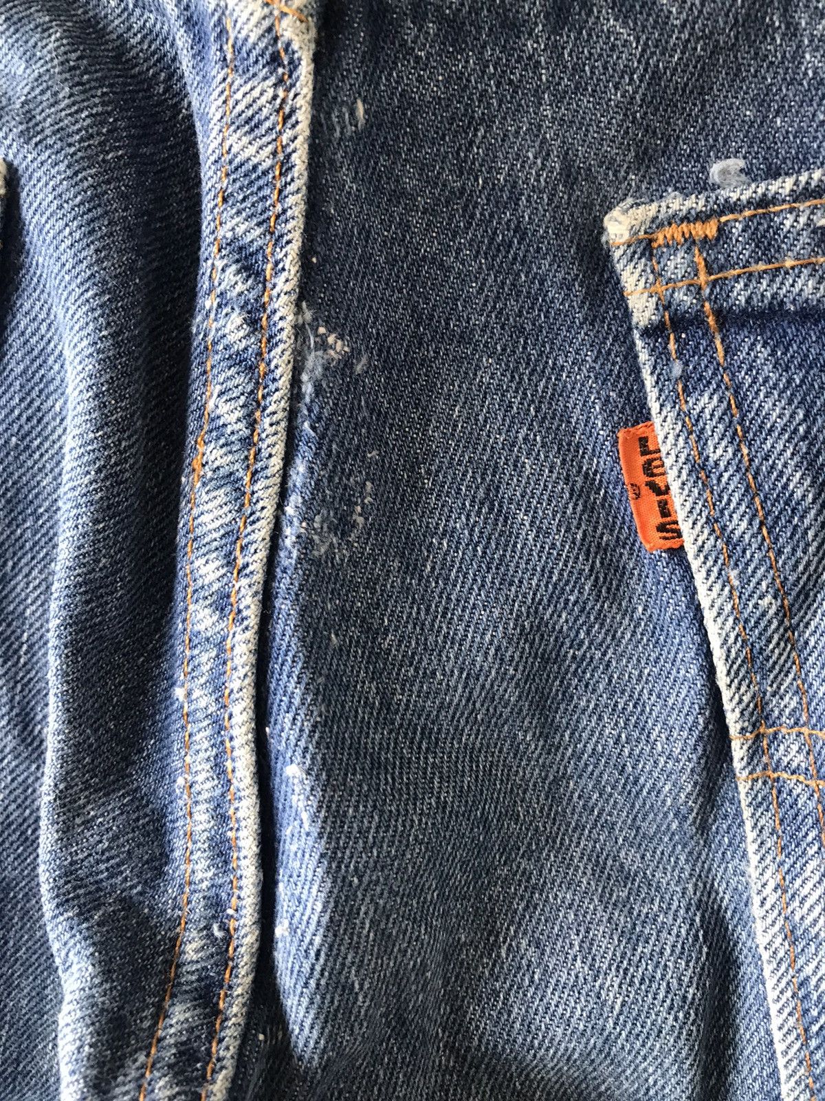 Levi's Vintage Levis 80s Orange Tab Made in USA Size US 33 - 9 Thumbnail