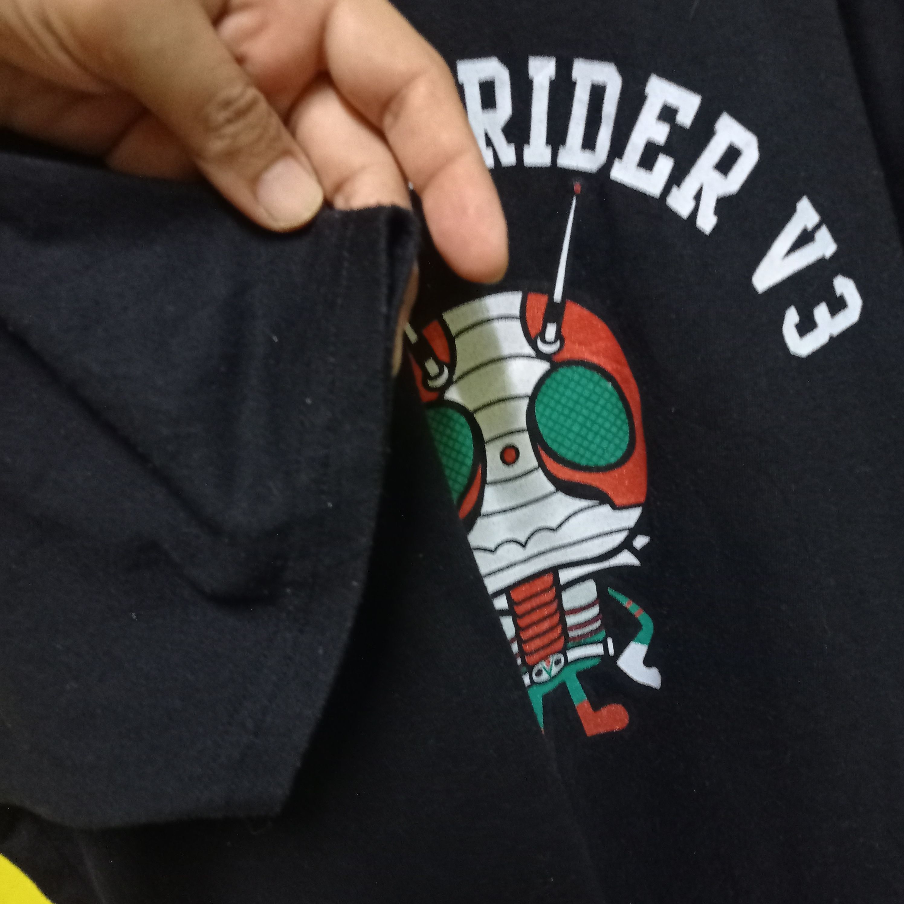 Japanese Brand × Other VINTAGE KAMEN RAIDER T-SHIRT BY ISHIMORI DESIGN WORK Size US L / EU 52-54 / 3 - 7 Thumbnail